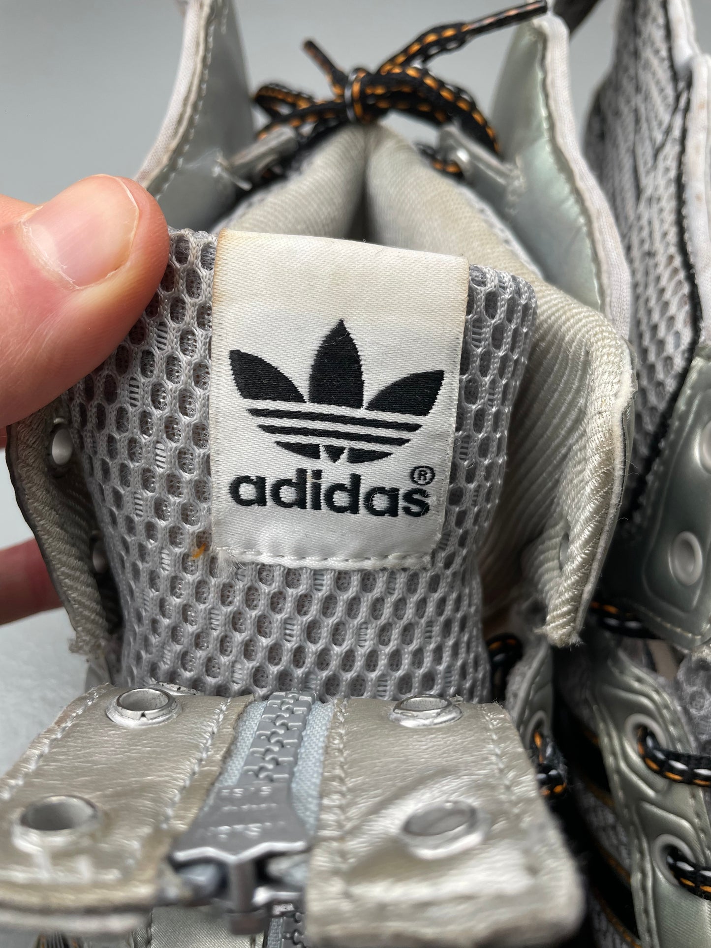 adidas Originals by Jeremy Scott A/W 2012 JS Wings 2.0 (Metallic Silver) - size 44