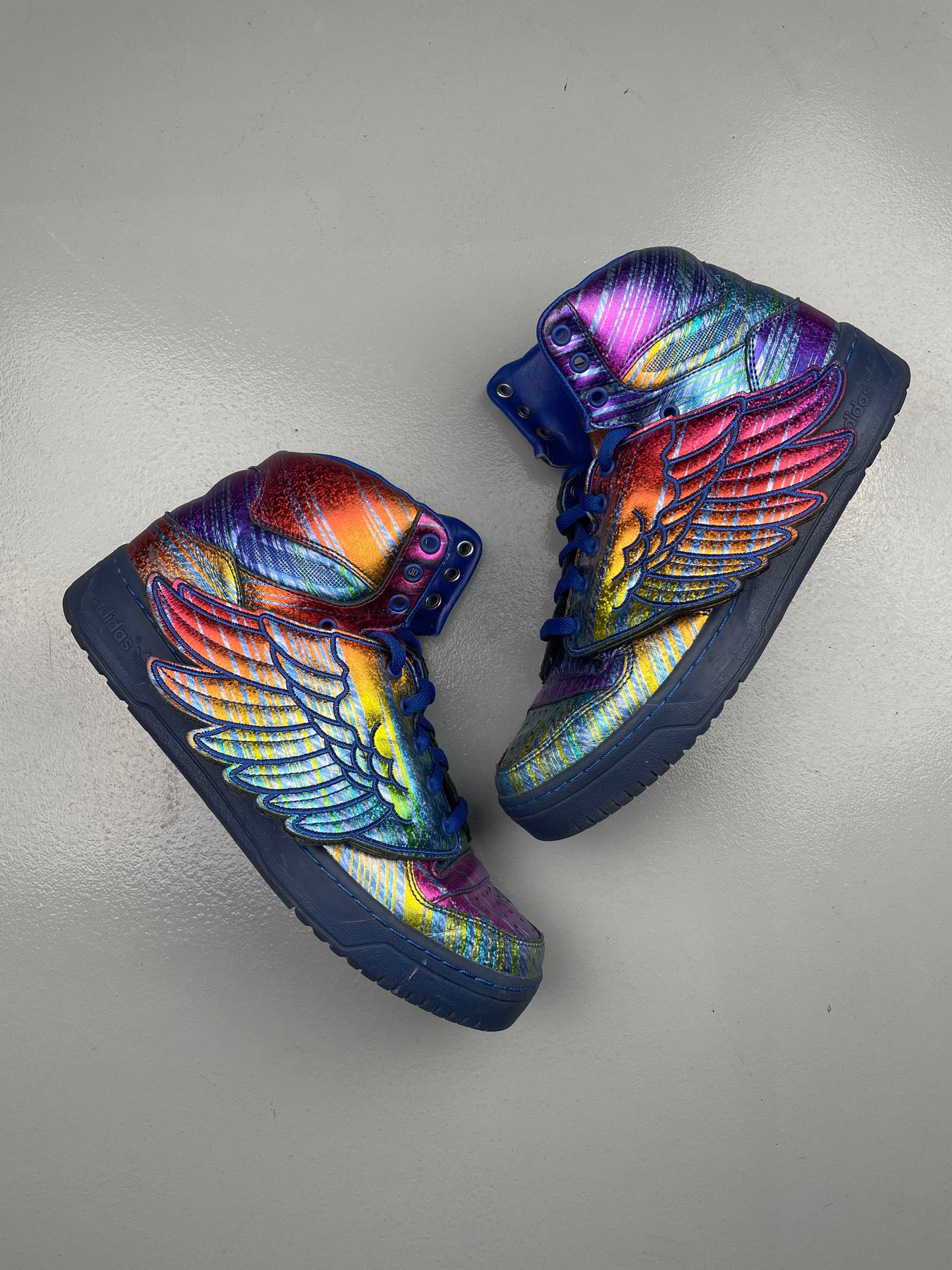 (sample) adidas Originals by Jeremy Scott S/S 2013 JS Wings "Hologram" - size 42 2/3