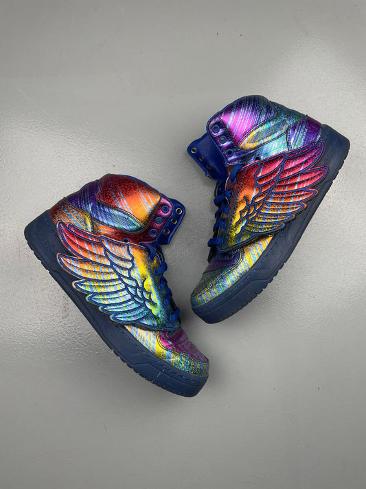 (sample) adidas Originals by Jeremy Scott S/S 2013 JS Wings "Hologram" - size 42 2/3