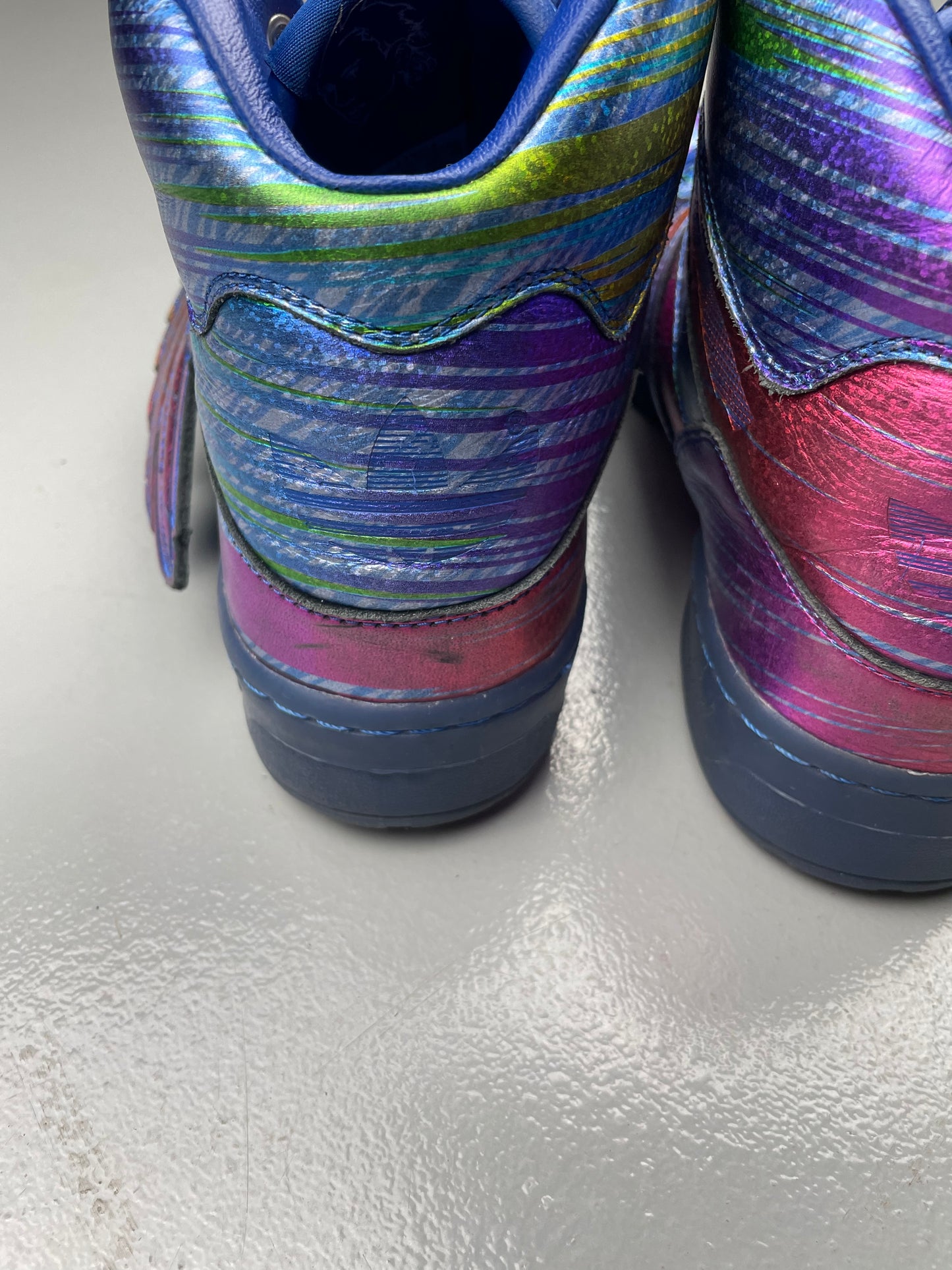 (sample) adidas Originals by Jeremy Scott S/S 2013 JS Wings "Hologram" - size 42 2/3