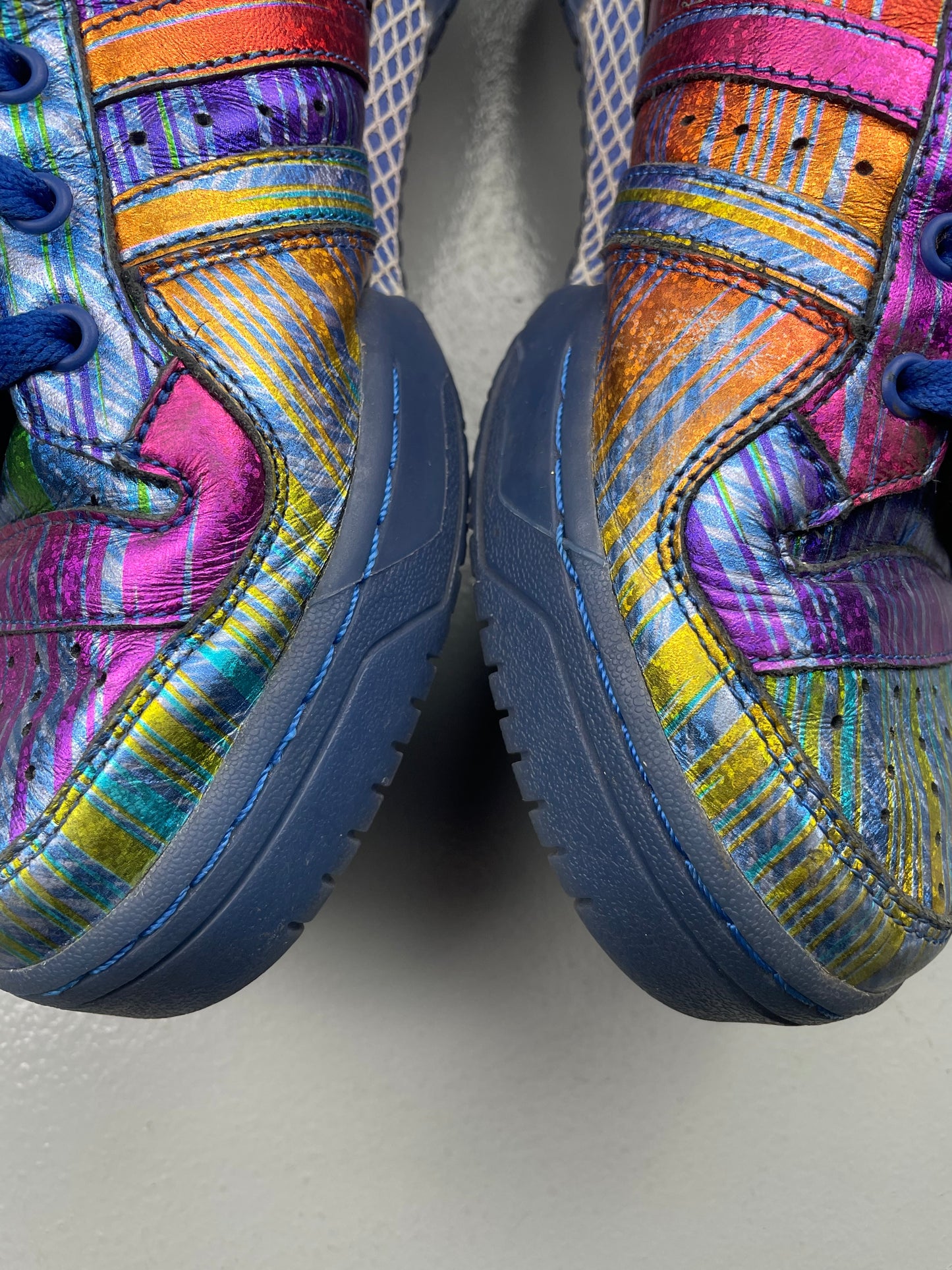 (sample) adidas Originals by Jeremy Scott S/S 2013 JS Wings "Hologram" - size 42 2/3