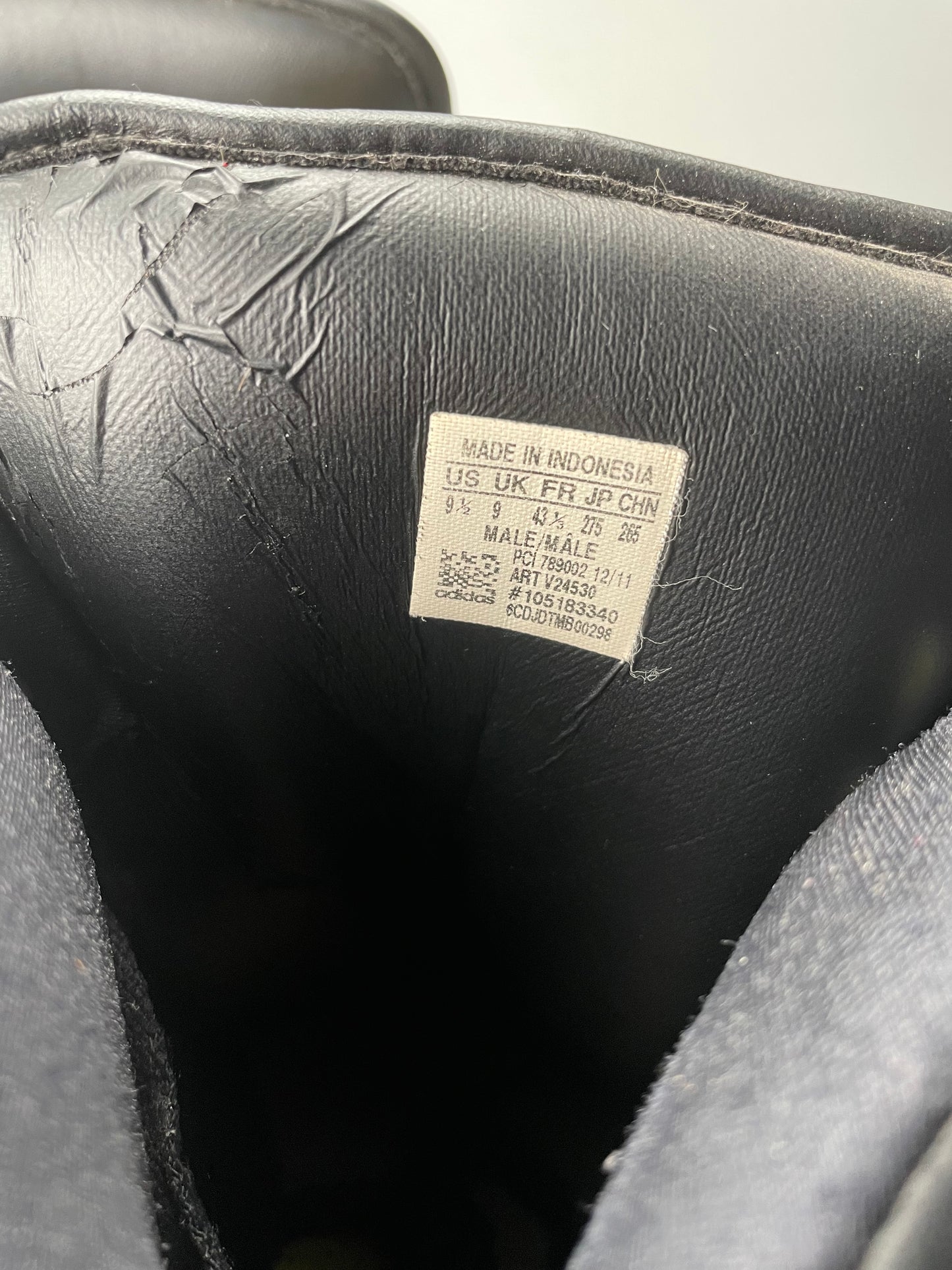 adidas Originals by Jeremy Scott S/S 2012 JS Instinct Hi (black/yellow) - size 43 1/3