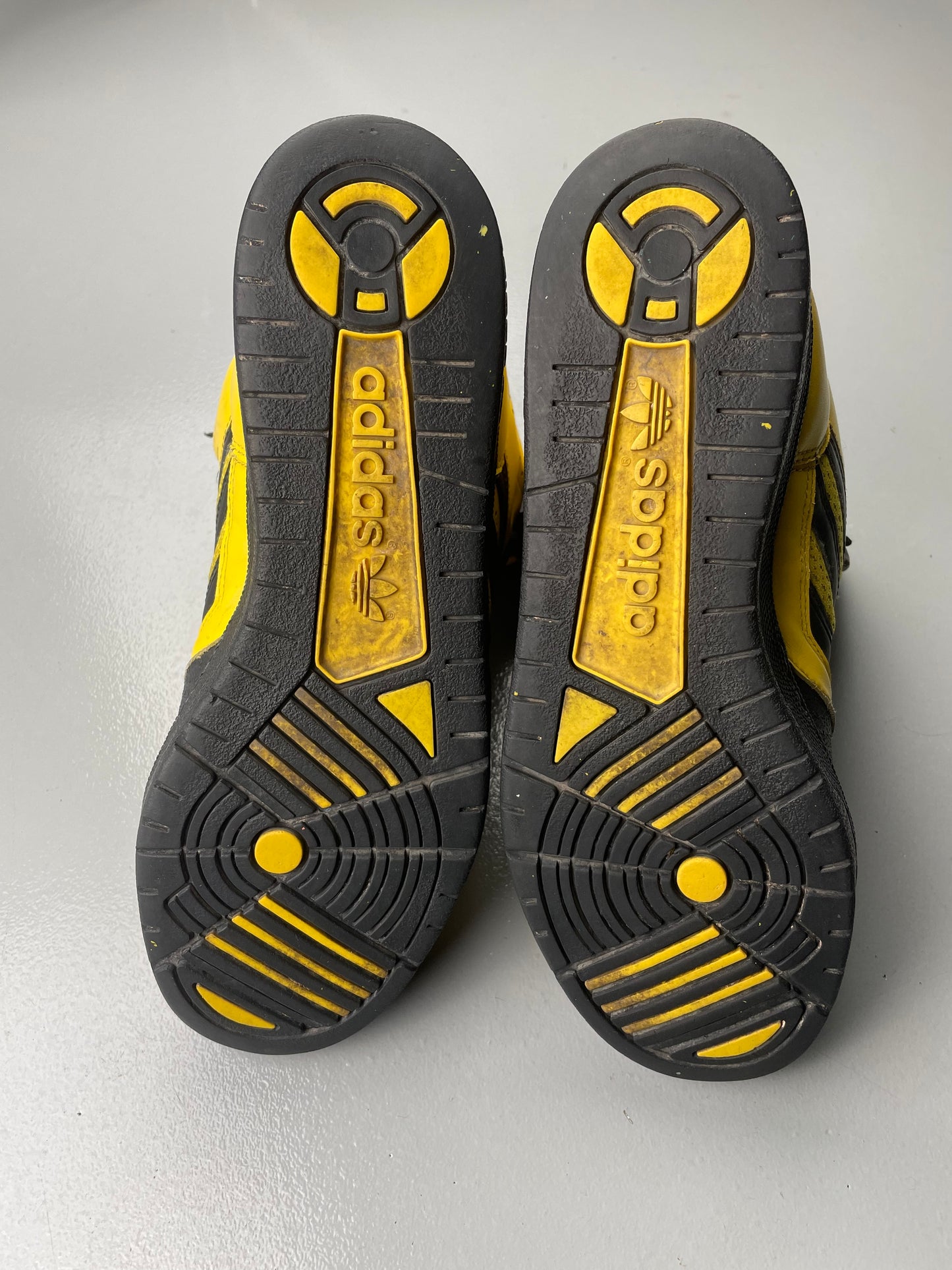 adidas Originals by Jeremy Scott S/S 2012 JS Instinct Hi (black/yellow) - size 43 1/3