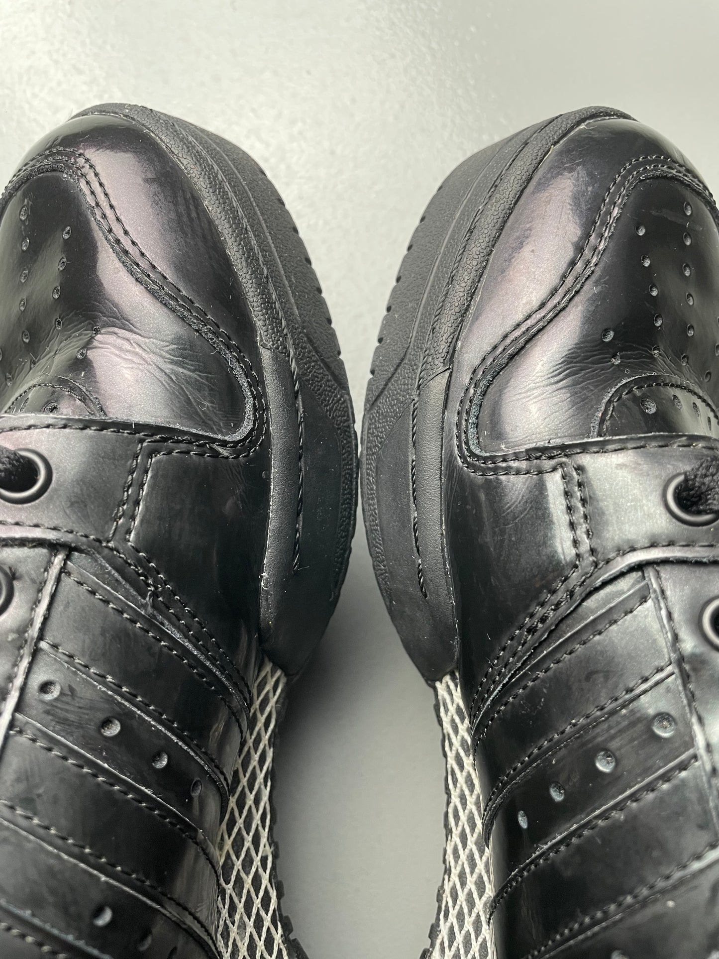 adidas Originals by Jeremy Scott S/S 2013 JS Wings 2.0 "Patent Black" - size 41 1/3