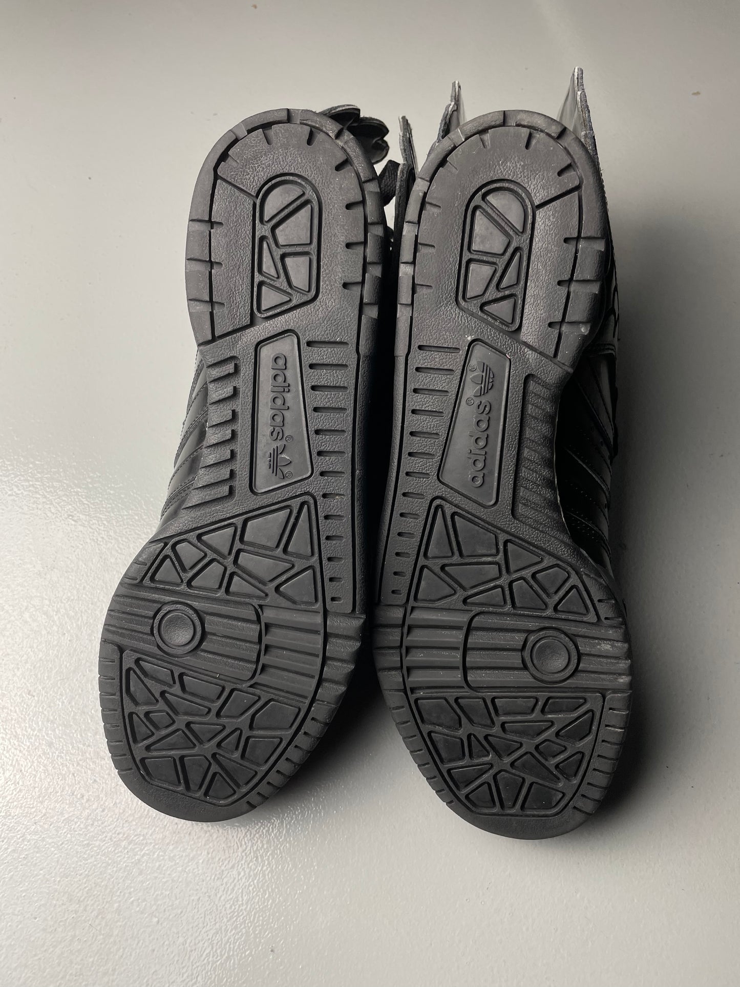adidas Originals by Jeremy Scott S/S 2013 JS Wings 2.0 "Patent Black" - size 41 1/3