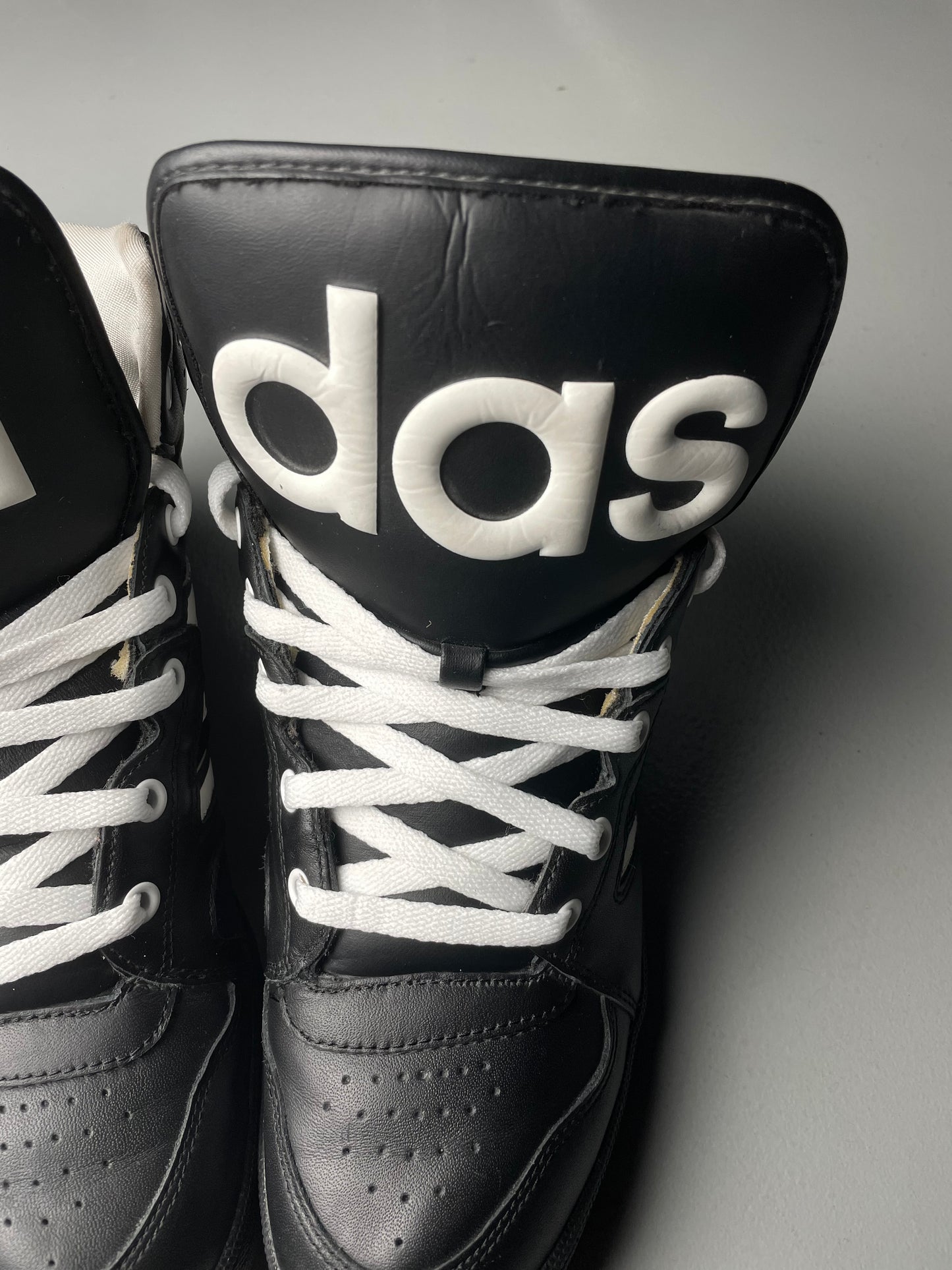 adidas Originals by Jeremy Scott A/W 2012 JS Instinct Hi (Black) - size 43 1/3