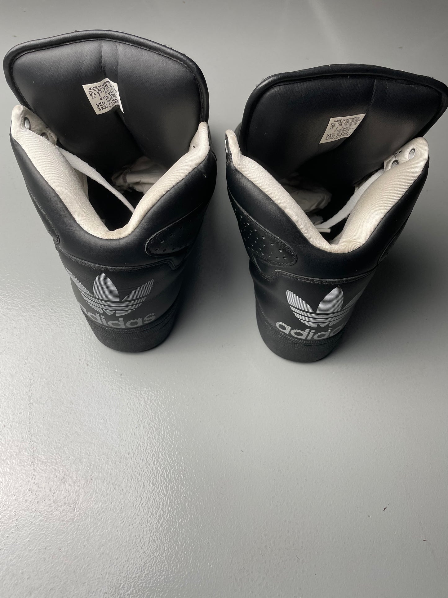 adidas Originals by Jeremy Scott A/W 2012 JS Instinct Hi (Black) - size 43 1/3