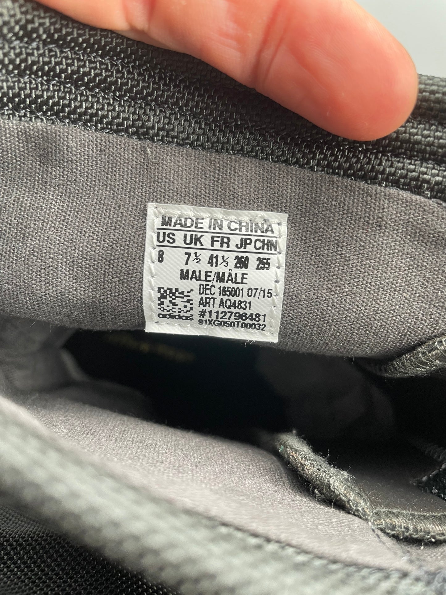 2015 adidas YEEZY Season 1 OG 950 boots (Pirate Black) - size 41 1/3