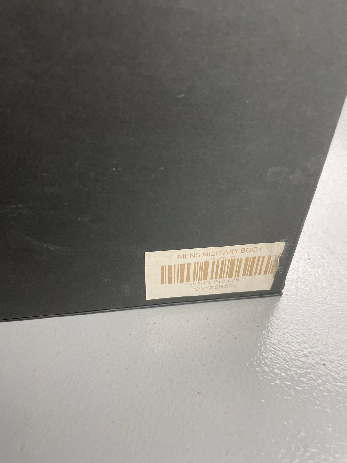 YEEZY Season 3 Onyx Shade Nylon and Thick Suede Military Boots - size 42