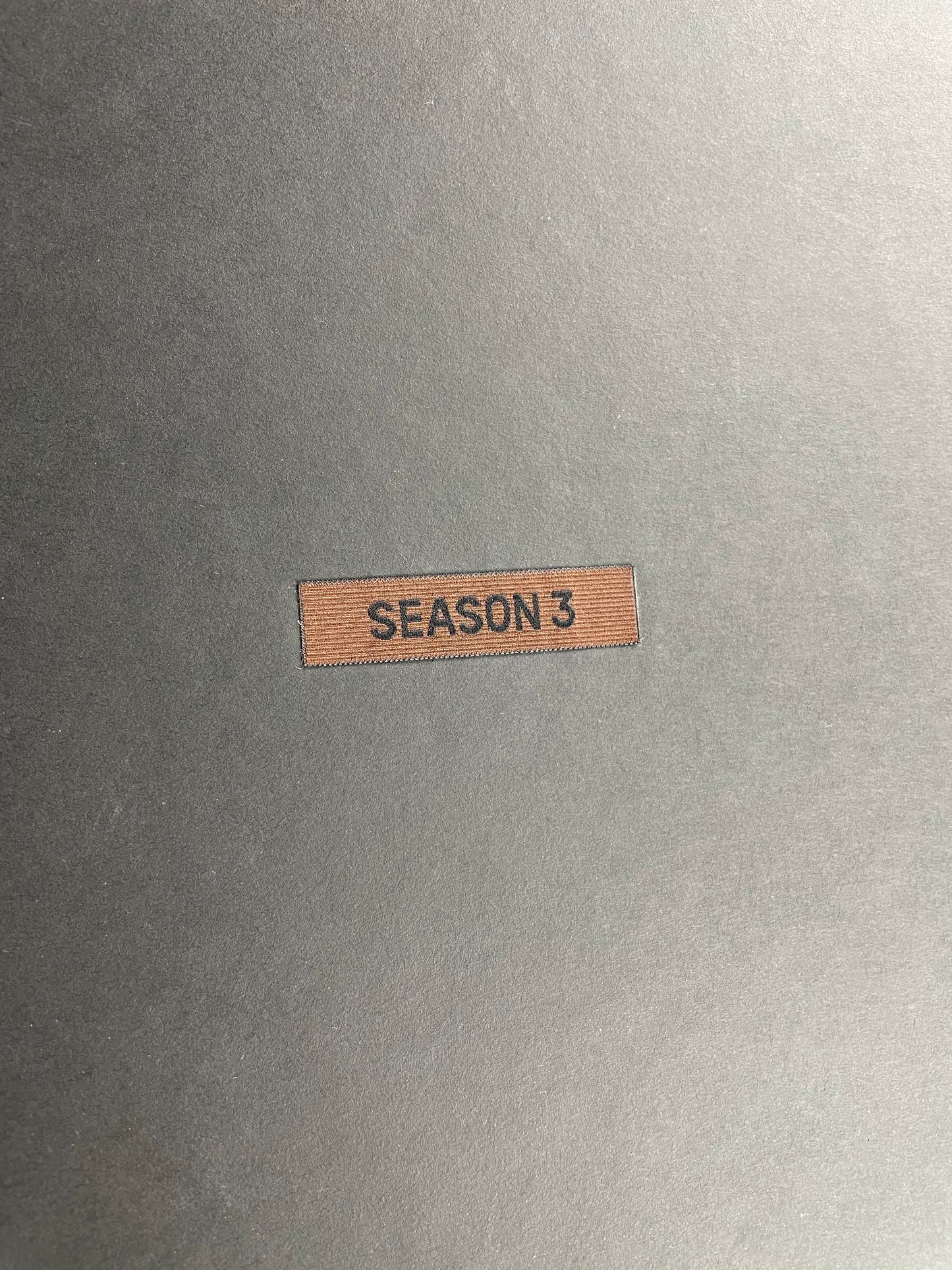 YEEZY Season 3 Onyx Shade Nylon and Thick Suede Military Boots - size 42