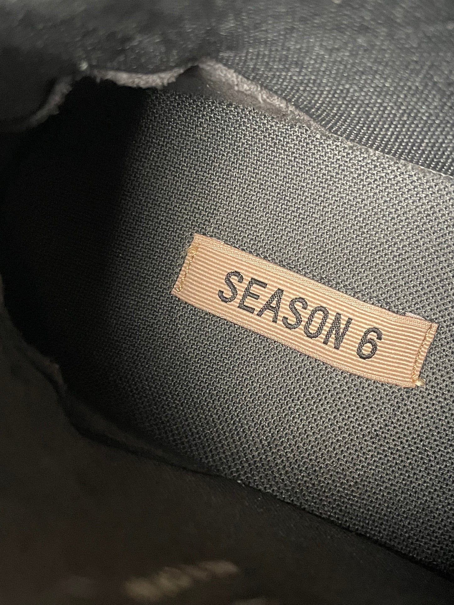 YEEZY Season 6 Graphite Thick Suede, Mesh and Nubuck Desert Boots - size 42