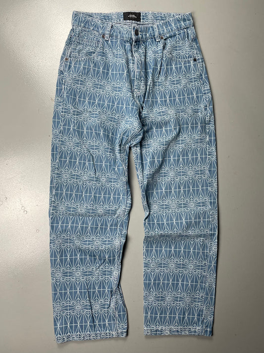 PACCBET sunrise allover print jeans - size M
