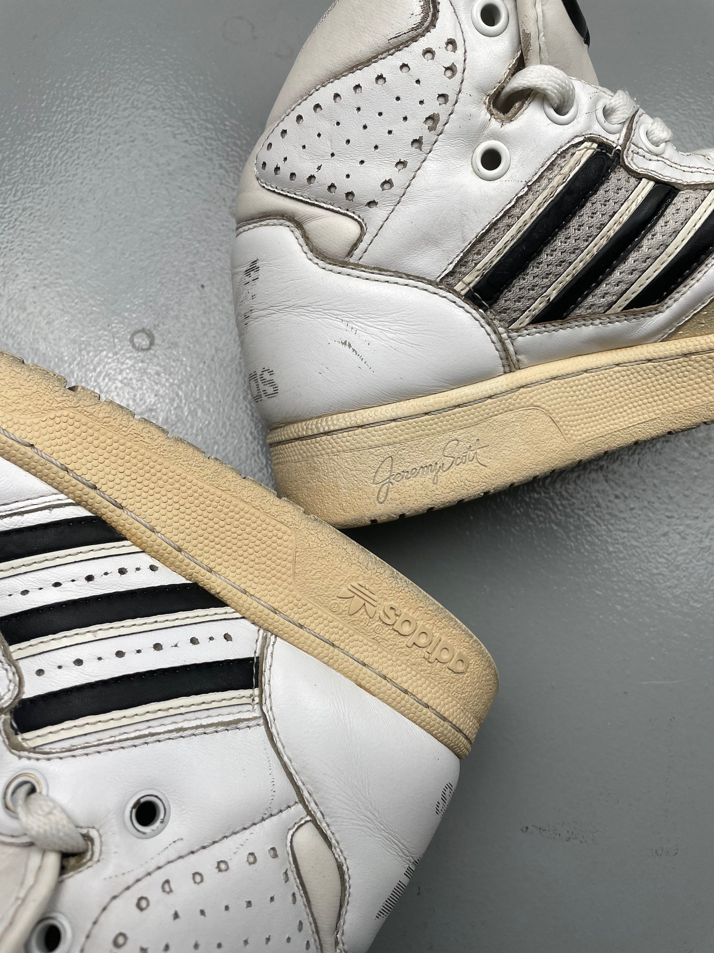 adidas Originals by Jeremy Scott S/S 2012 JS Instinct Hi (white) - size 38