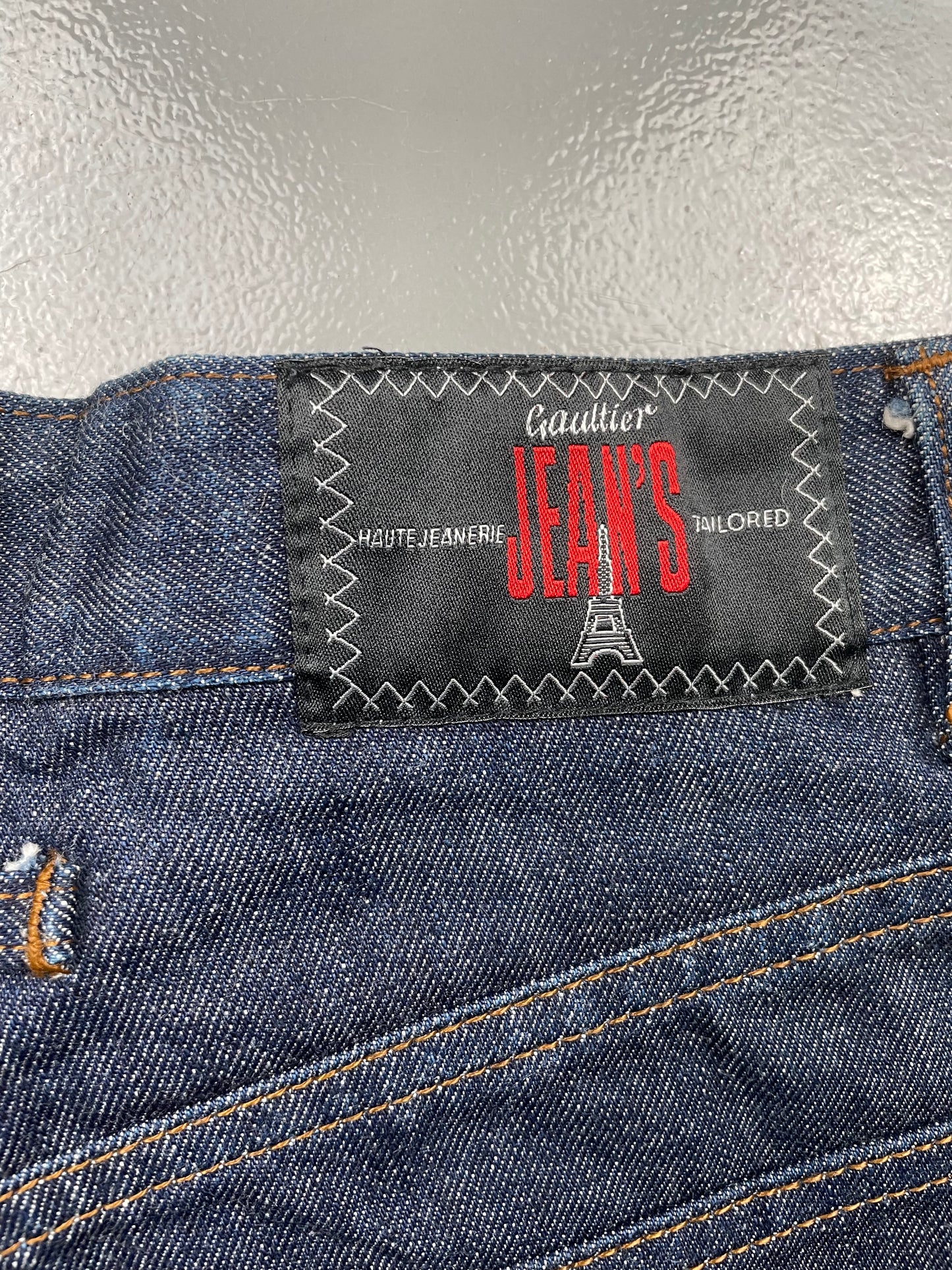 vintage Gaultier Jean's embroidered jeans - size 30