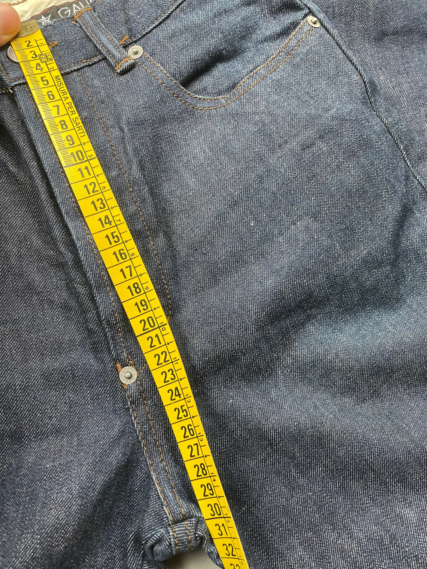 vintage Gaultier Jean's embroidered jeans - size 30