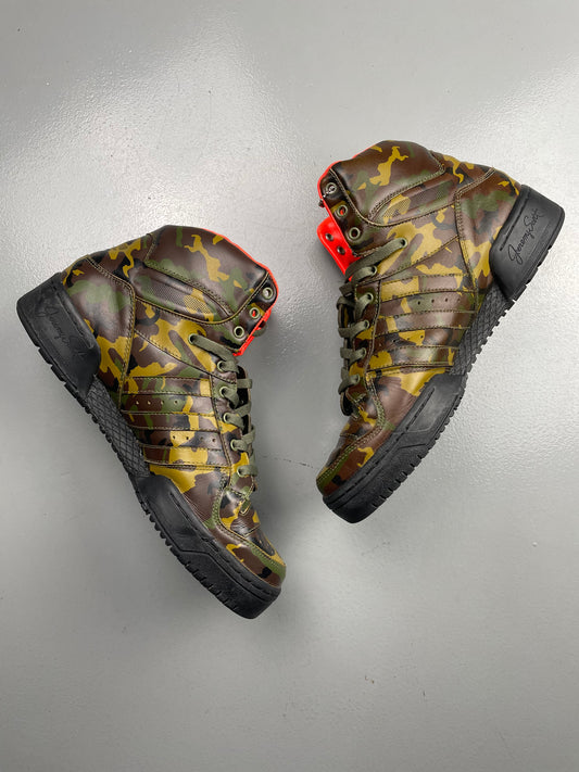 adidas Originals by Jeremy Scott A/W 2011 JS Wings Camo - size 45 1/3