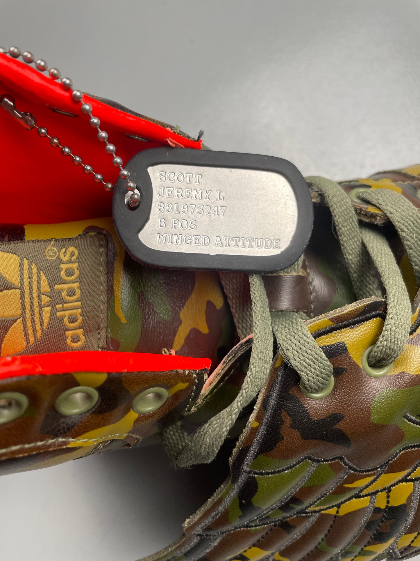 adidas Originals by Jeremy Scott A/W 2011 JS Wings Camo - size 45 1/3