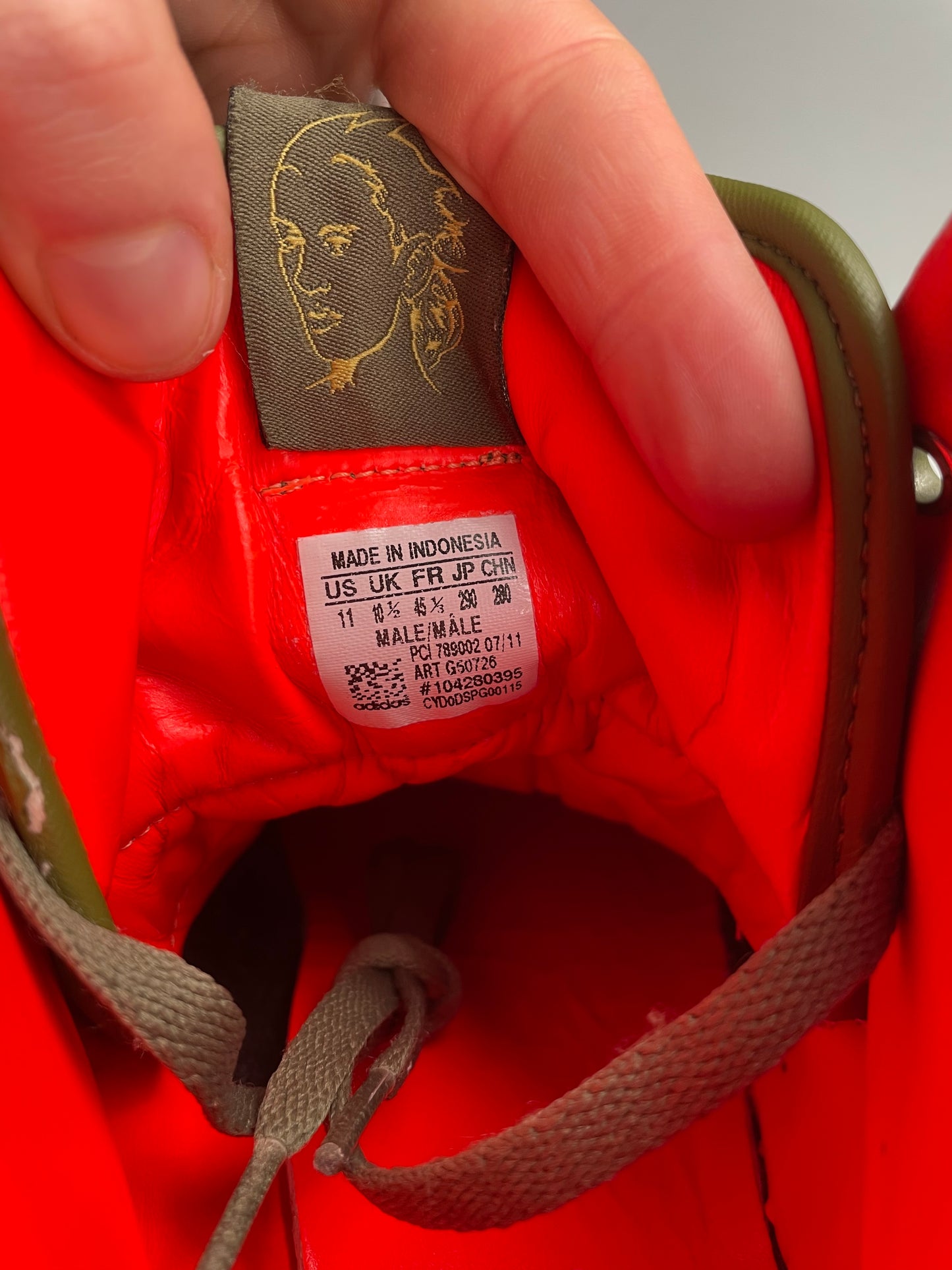 adidas Originals by Jeremy Scott A/W 2011 JS Wings Camo - size 45 1/3