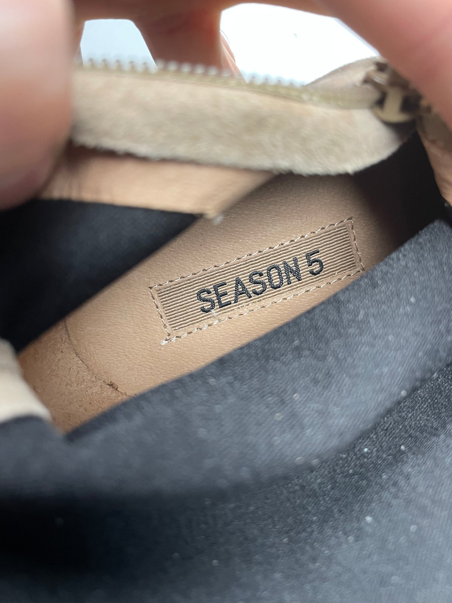 YEEZY Season 5 suede ankle boots - size 39