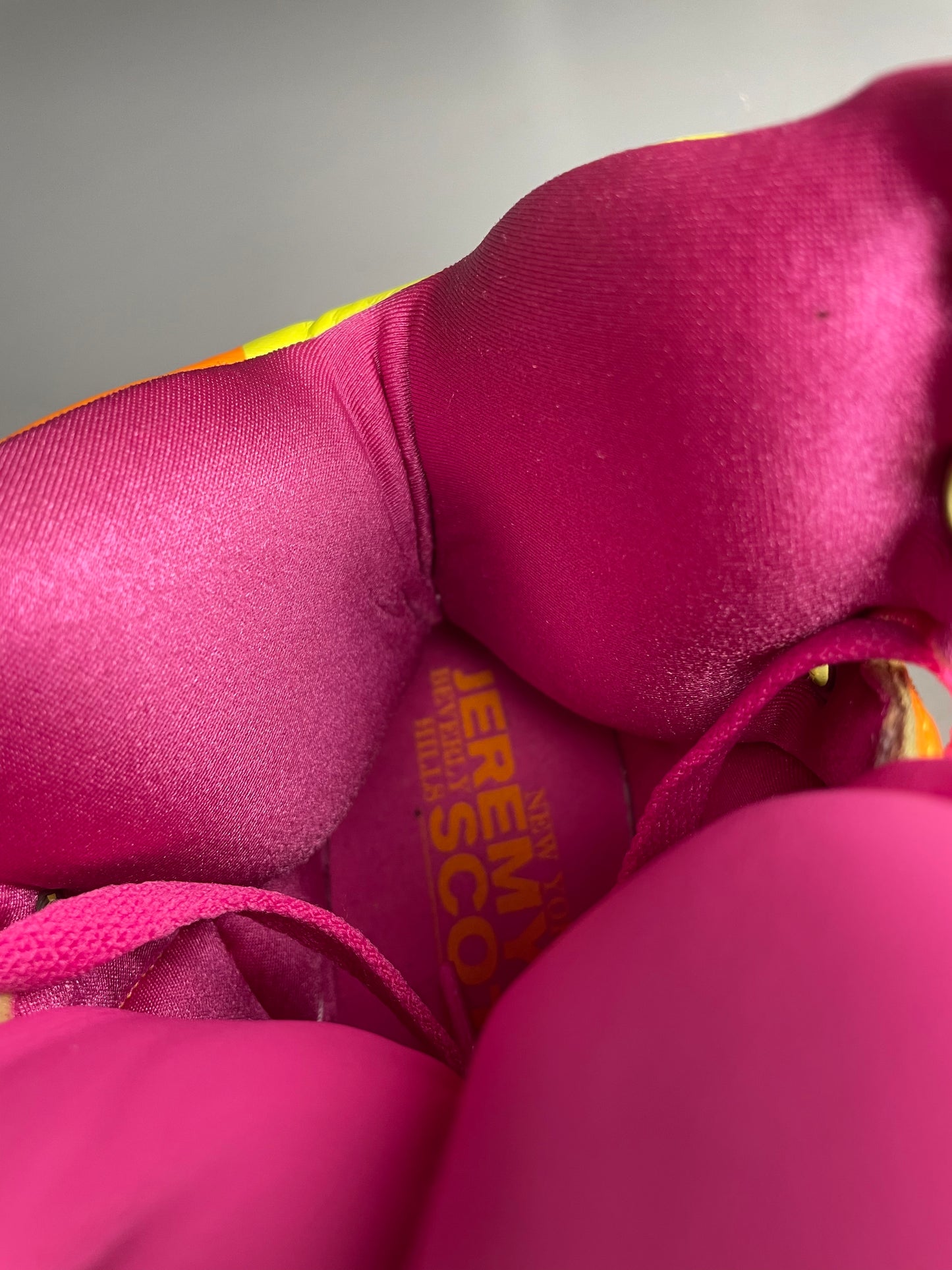 adidas Originals by Jeremy Scott A/W 2013 JS Instinct Hi Neon Camo - size 40 2/3