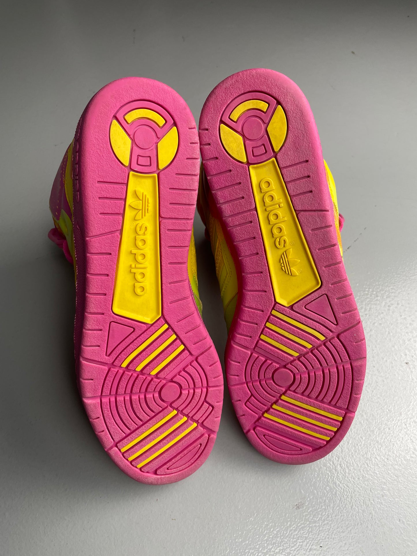 adidas Originals by Jeremy Scott A/W 2013 JS Instinct Hi Neon Camo - size 40 2/3