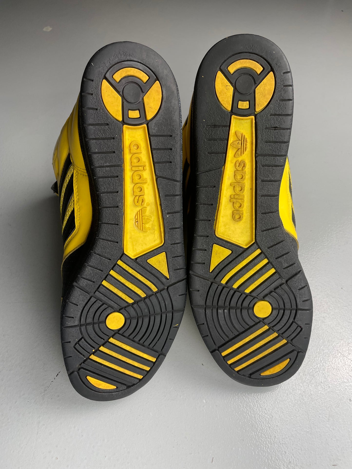 adidas Originals by Jeremy Scott S/S 2012 JS Instinct Hi (black/yellow) - size 45 1/3