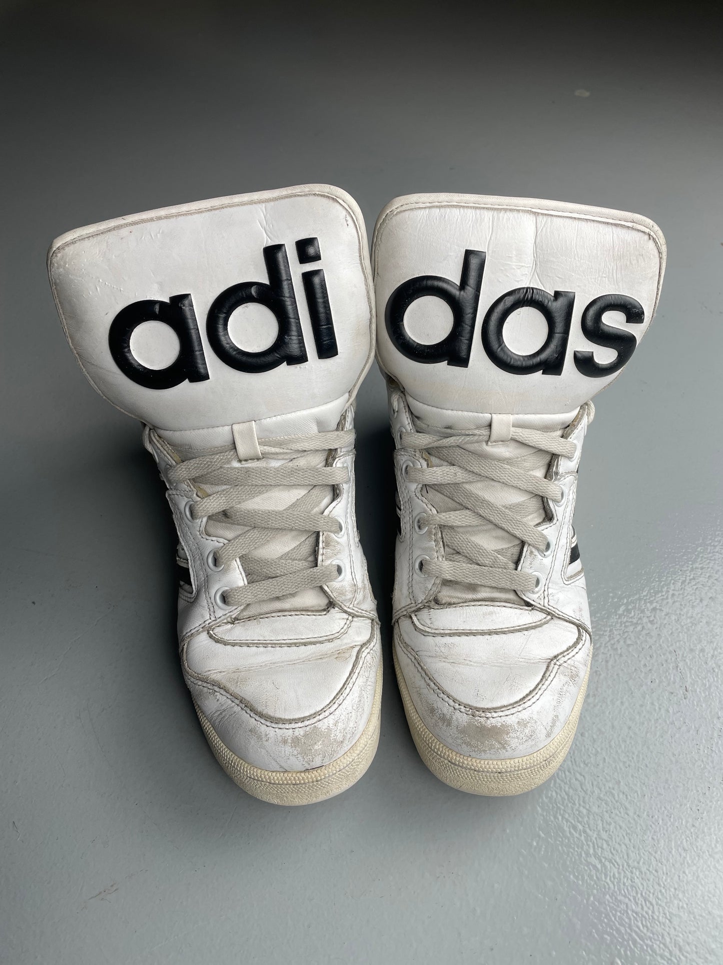 adidas Originals by Jeremy Scott S/S 2012 JS Instinct Hi (white) - size 38