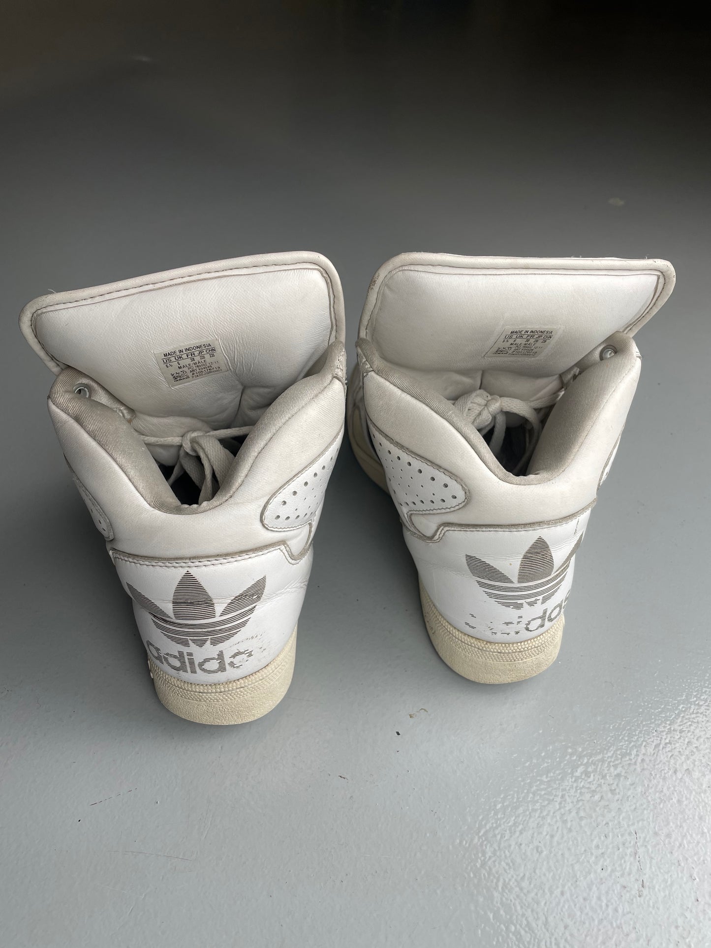 adidas Originals by Jeremy Scott S/S 2012 JS Instinct Hi (white) - size 38