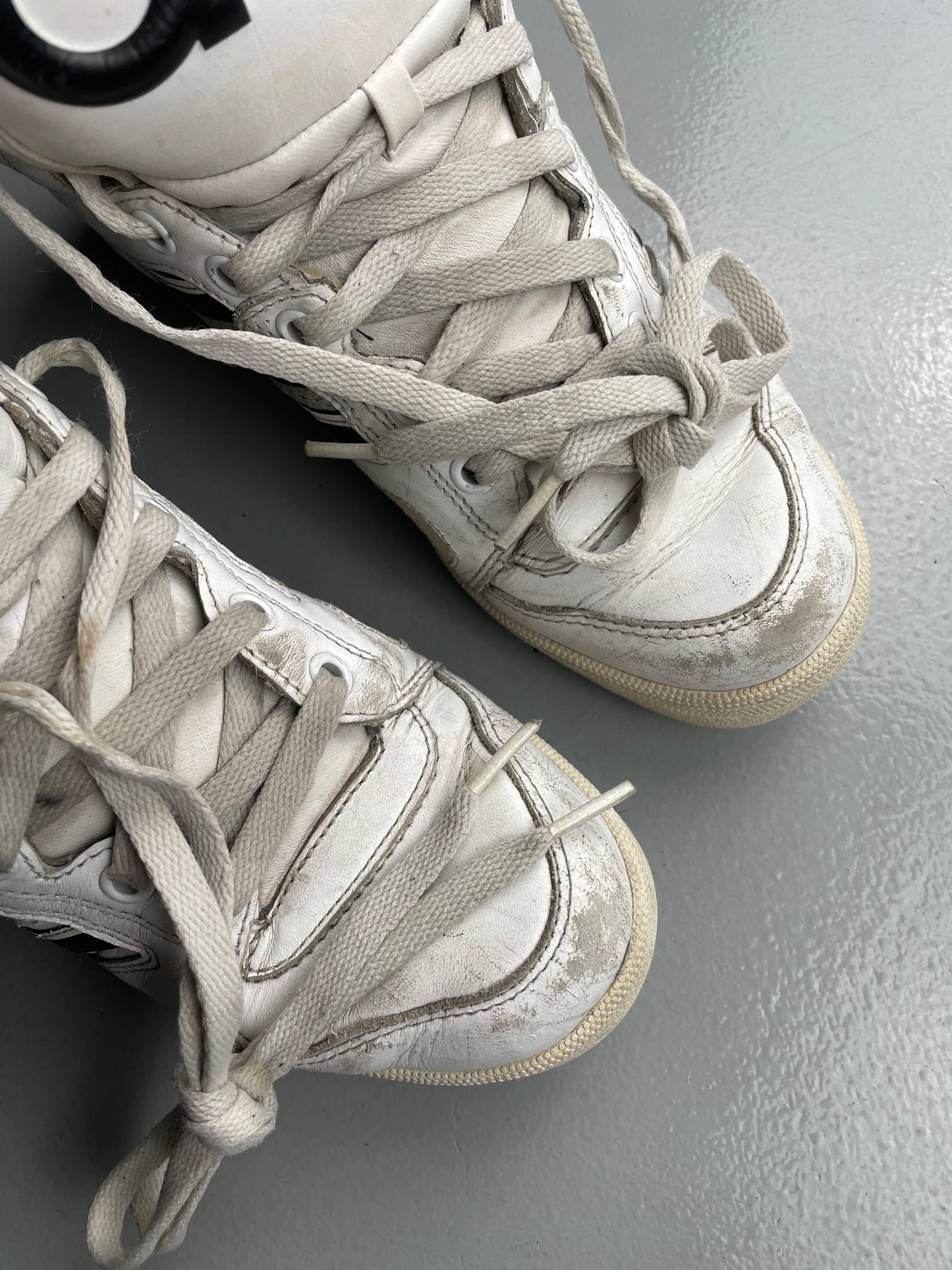 adidas Originals by Jeremy Scott S/S 2012 JS Instinct Hi (white) - size 38