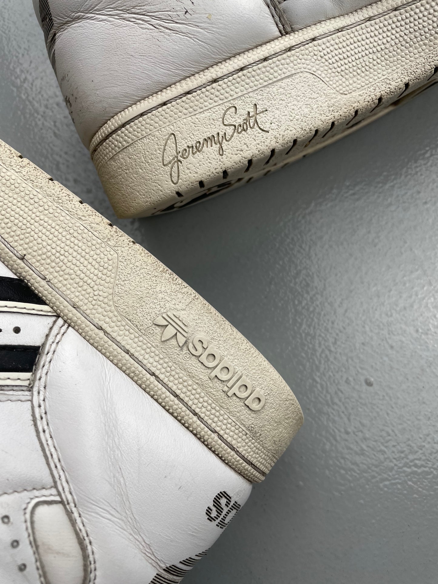 adidas Originals by Jeremy Scott S/S 2012 JS Instinct Hi (white) - size 38