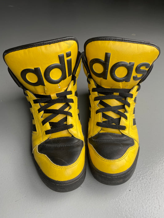 adidas Originals by Jeremy Scott S/S 2012 JS Instinct Hi (black/yellow) - size 42