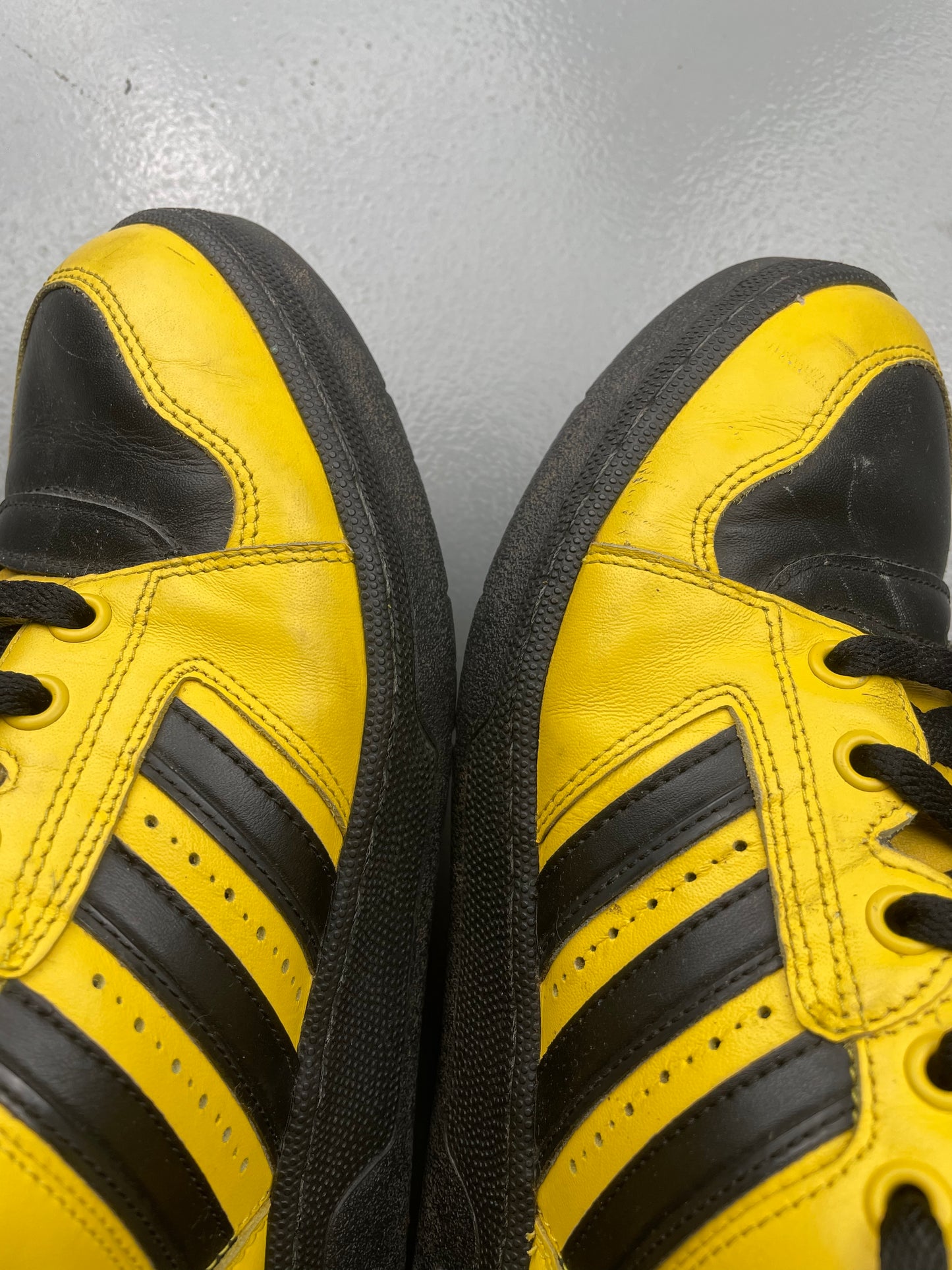 adidas Originals by Jeremy Scott S/S 2012 JS Instinct Hi (black/yellow) - size 42