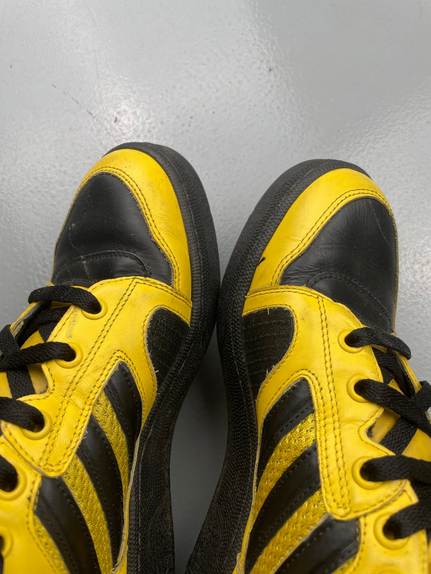 adidas Originals by Jeremy Scott S/S 2012 JS Instinct Hi (black/yellow) - size 42