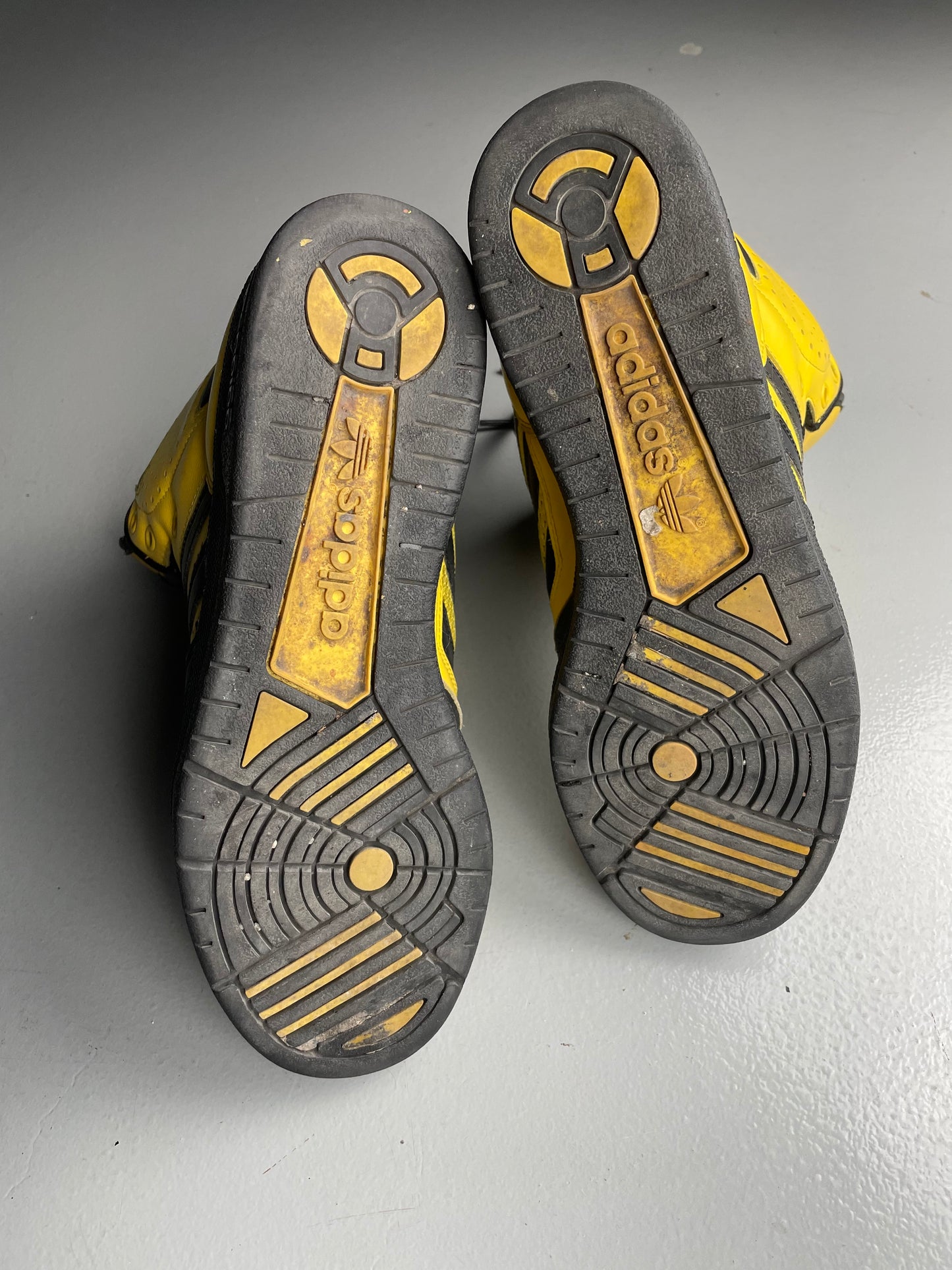 adidas Originals by Jeremy Scott S/S 2012 JS Instinct Hi (black/yellow) - size 42