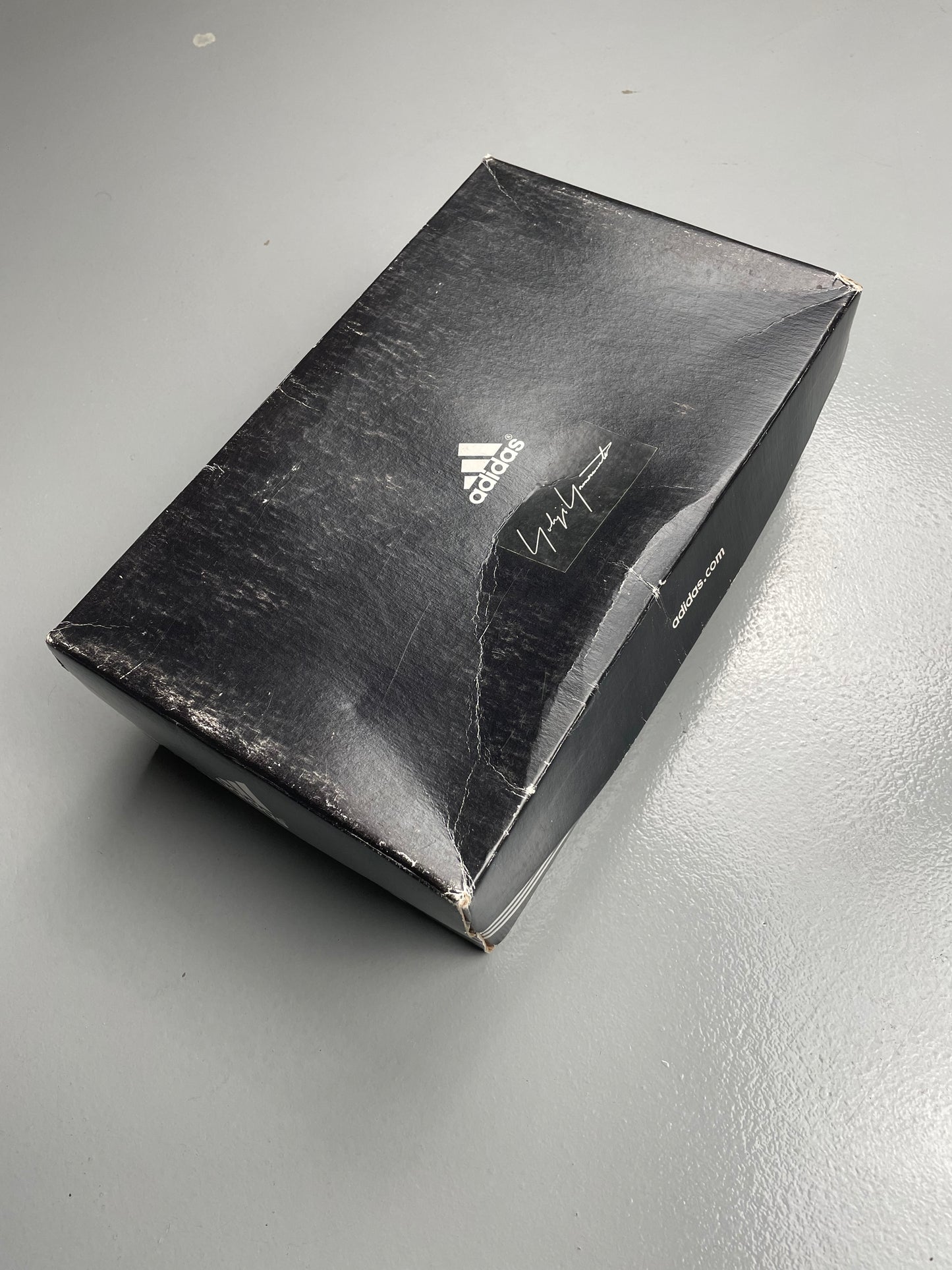 adidas X Yohji Yamamoto S/S 2002 Mei YY Nubuck - (Iron/Aluminium/Black) - size 44 2/3