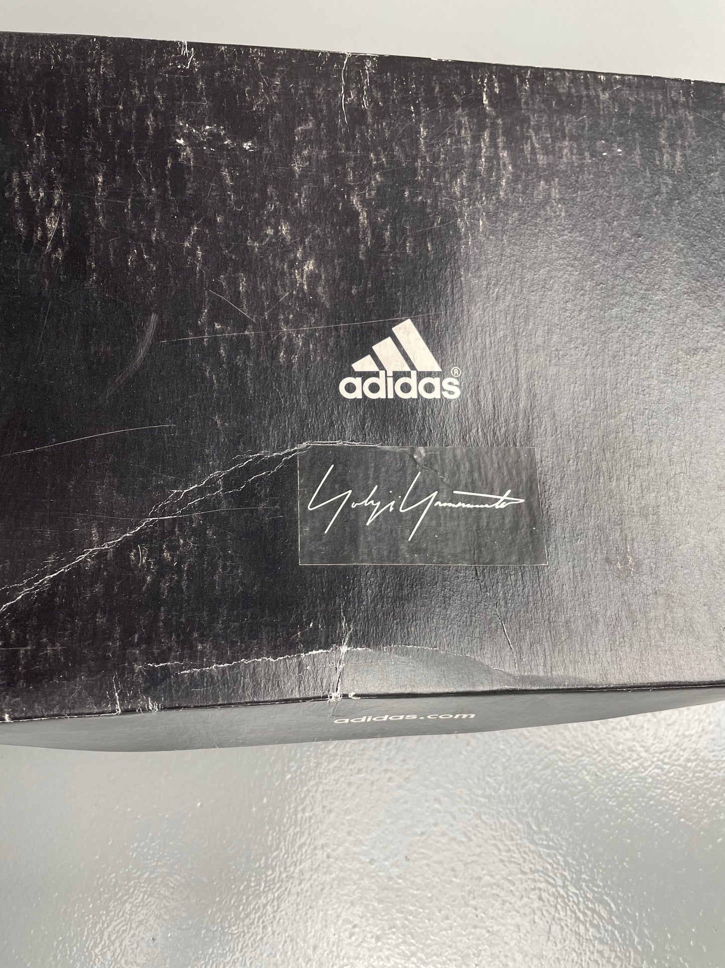 adidas X Yohji Yamamoto S/S 2002 Mei YY Nubuck - (Iron/Aluminium/Black) - size 44 2/3