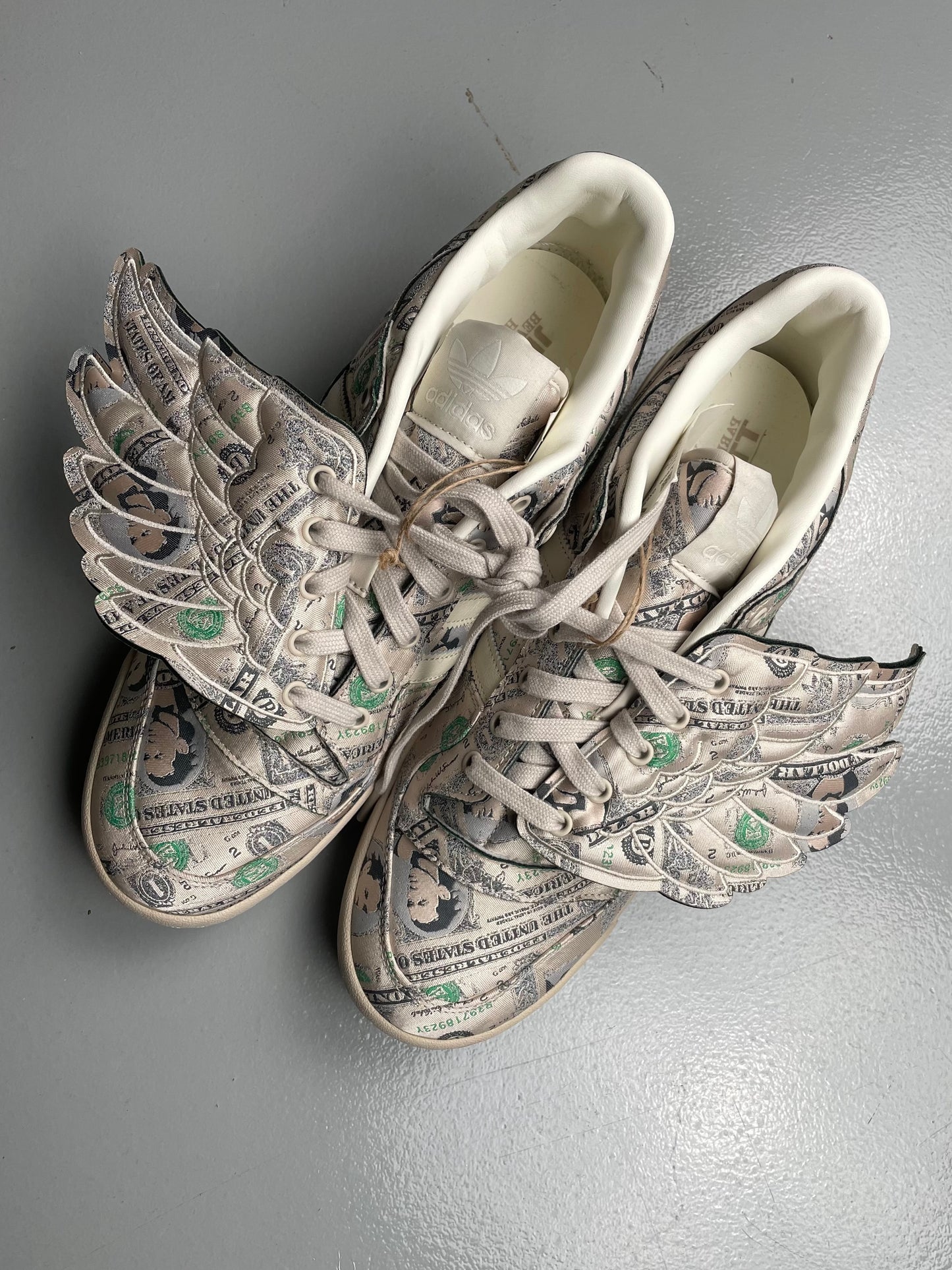2021 sample adidas Originals by Jeremy Scott JS Forum Money Lo - size 45 1/3
