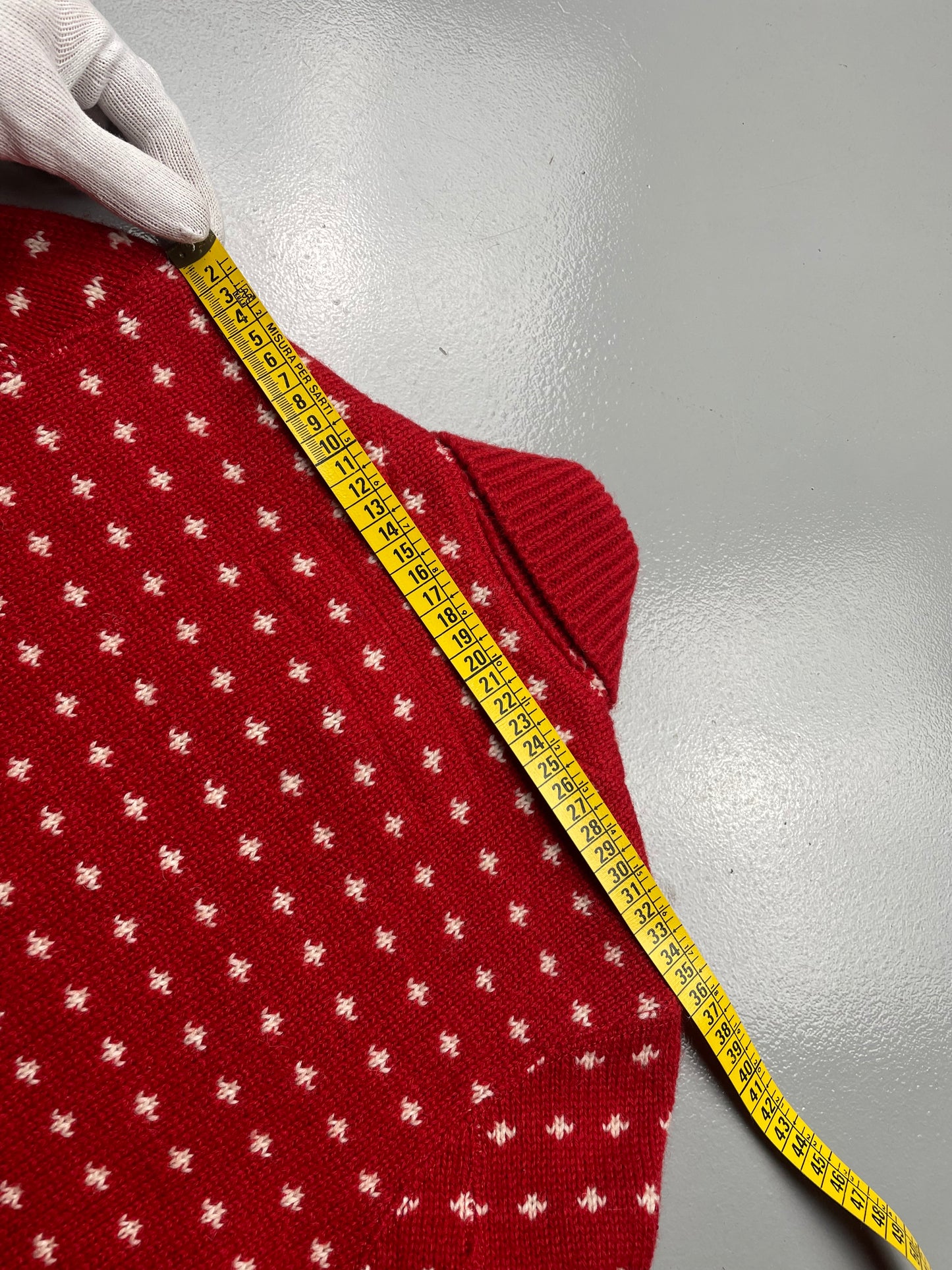 Junya Watanabe MAN Pink A/W 2011 wool knit sweater - women's size S