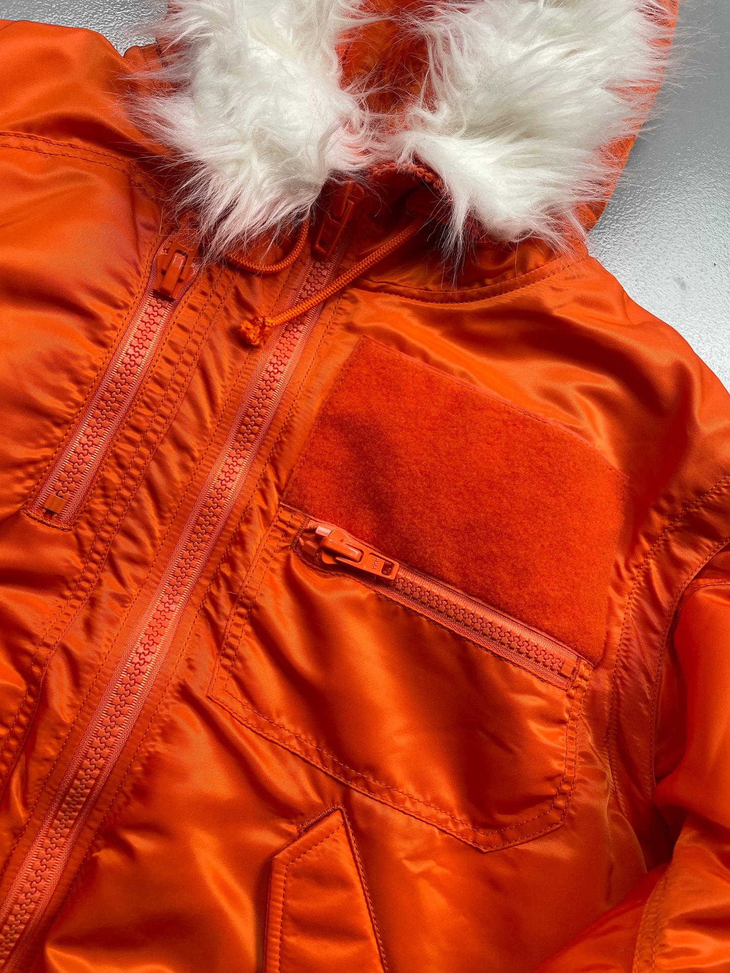 GR-Uniforma 2019 made in Japan orange bomber with detachable sleeves - size M