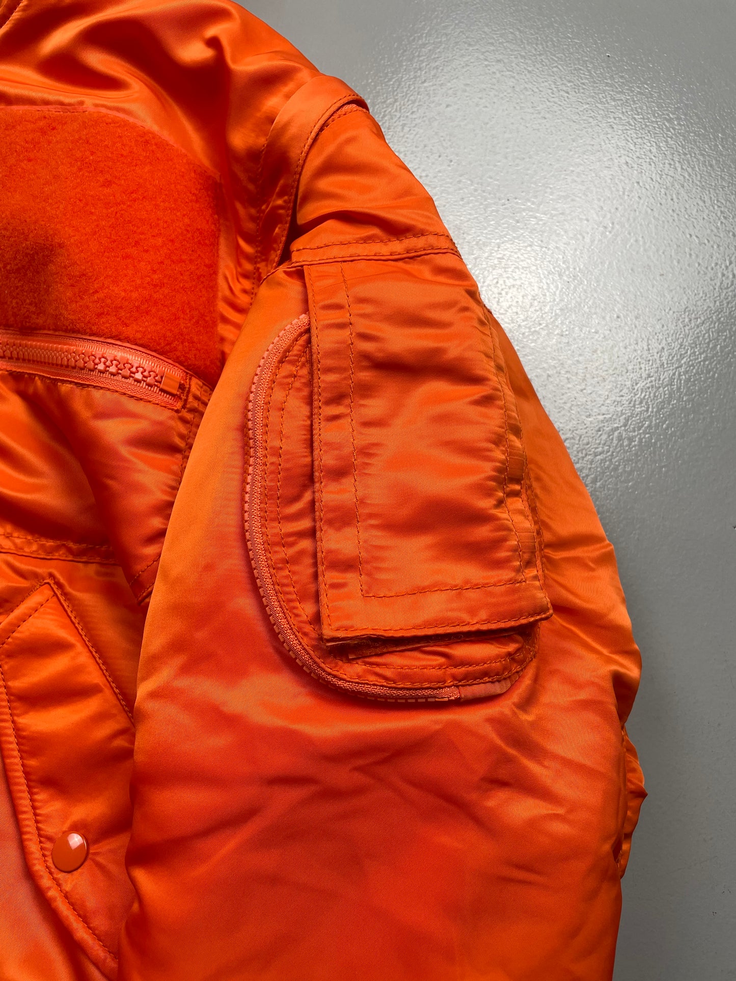 GR-Uniforma 2019 made in Japan orange bomber with detachable sleeves - size M