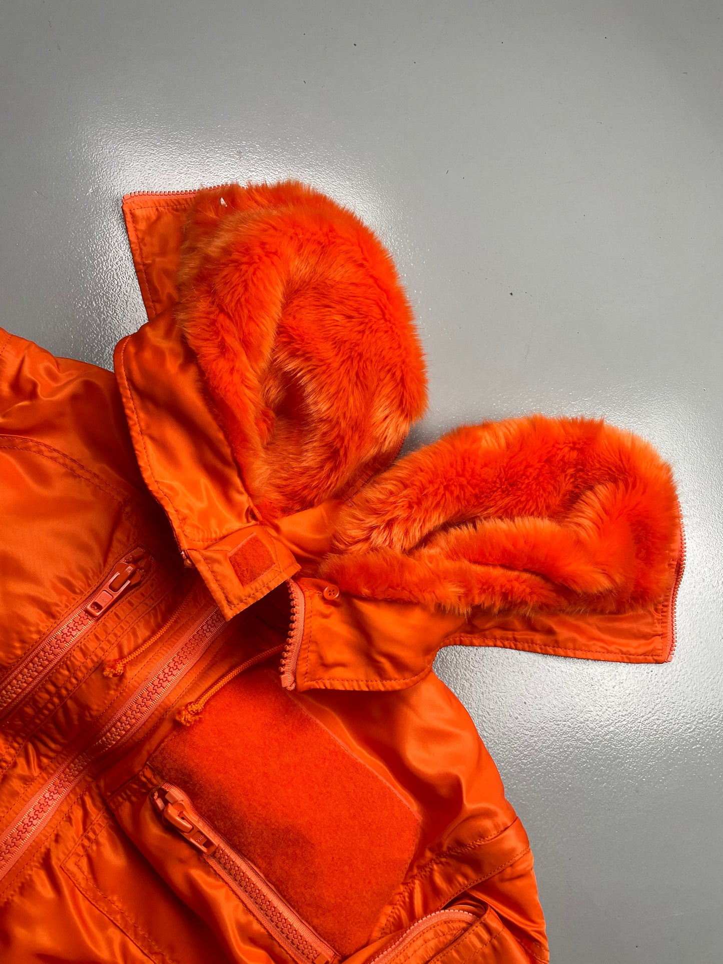 GR-Uniforma 2019 made in Japan orange bomber with detachable sleeves - size M