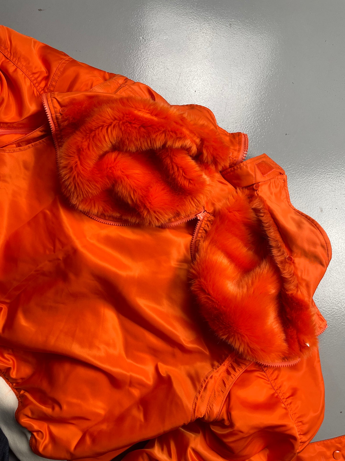 GR-Uniforma 2019 made in Japan orange bomber with detachable sleeves - size M