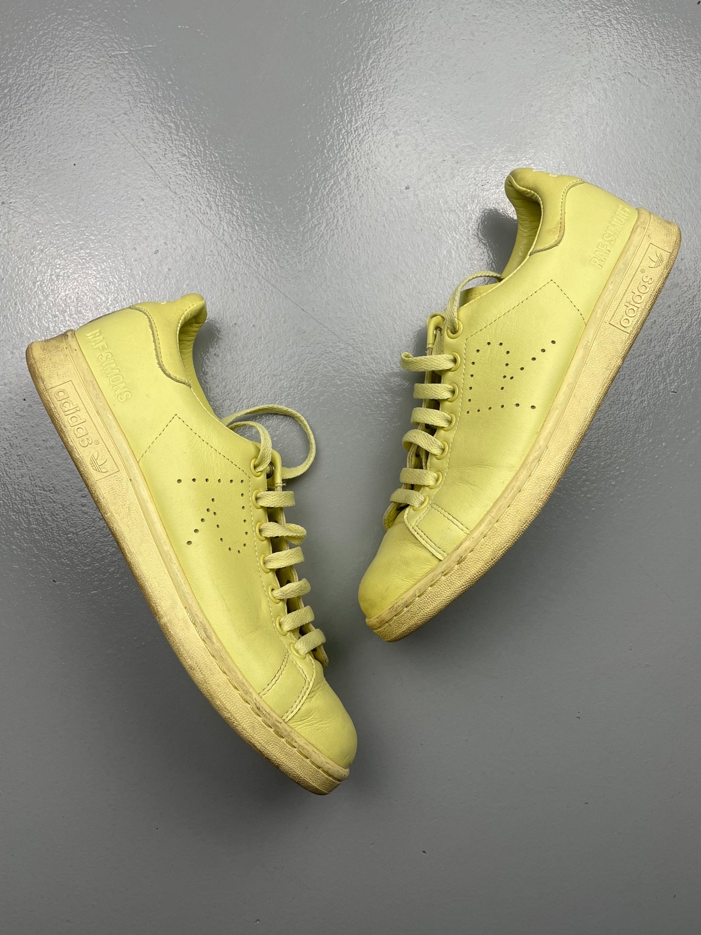 adidas X Raf Simons S/S 2016 Stan Smith (Blush Yellow) - size 41 1/3