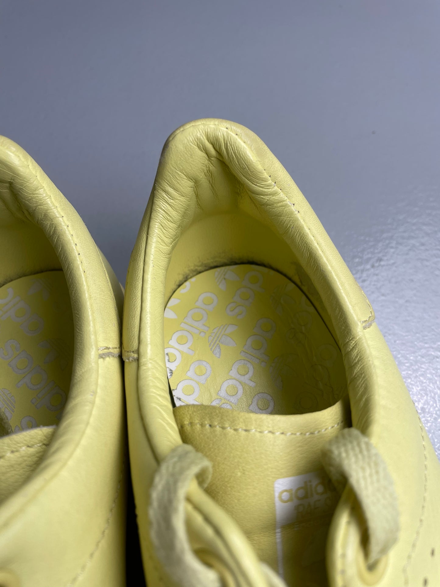 adidas X Raf Simons S/S 2016 Stan Smith (Blush Yellow) - size 41 1/3