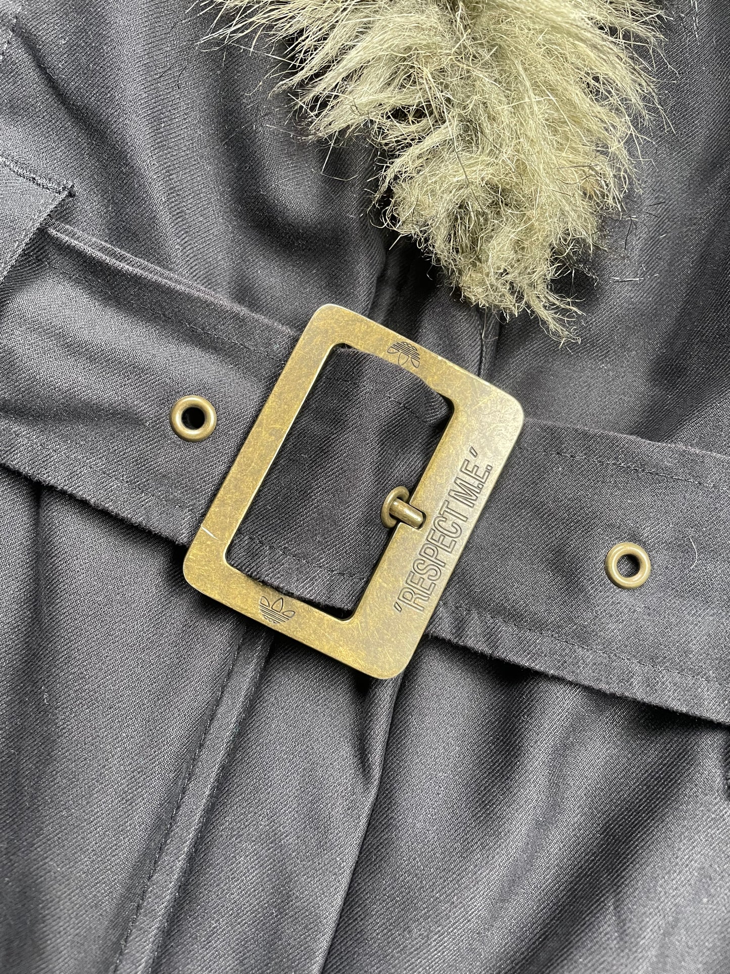 adidas Originals Respect M.E. A/W 2007 jacket with faux fur - size 40