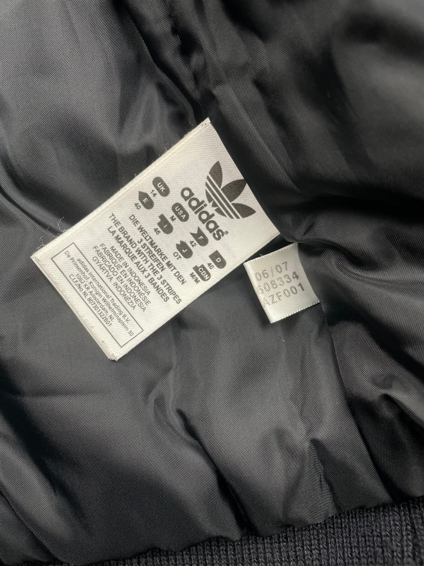 adidas Originals Respect M.E. A/W 2007 jacket with faux fur - size 40