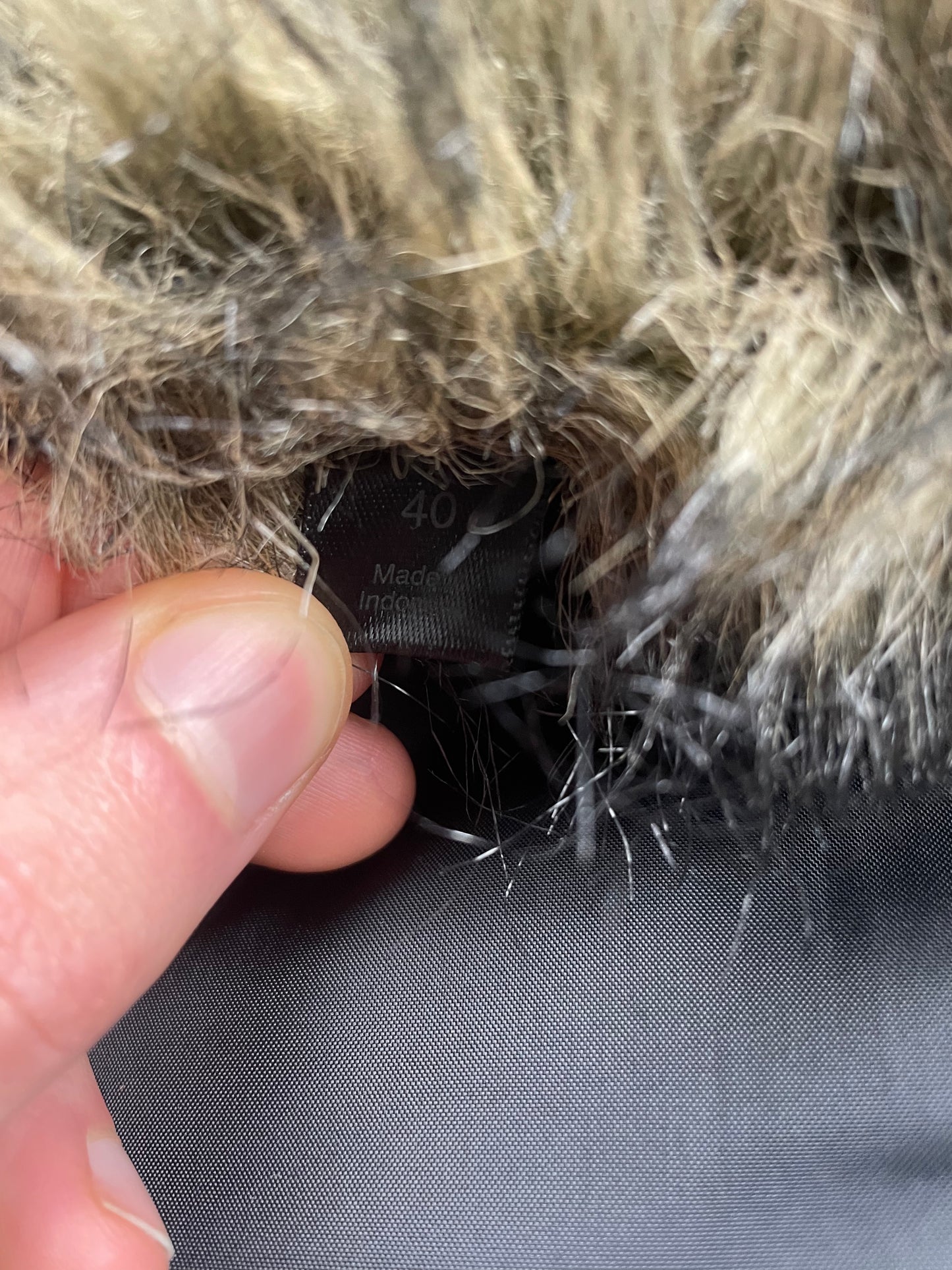 adidas Originals Respect M.E. A/W 2007 jacket with faux fur - size 40