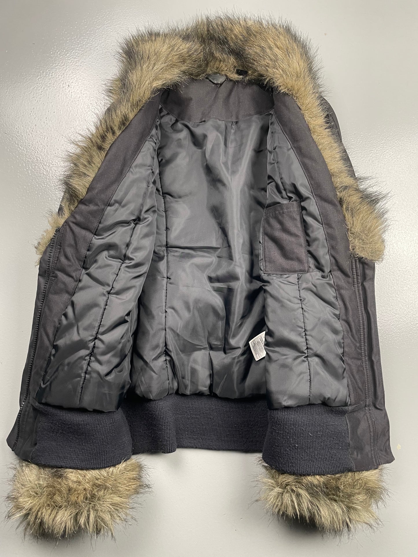 adidas Originals Respect M.E. A/W 2007 jacket with faux fur - size 40