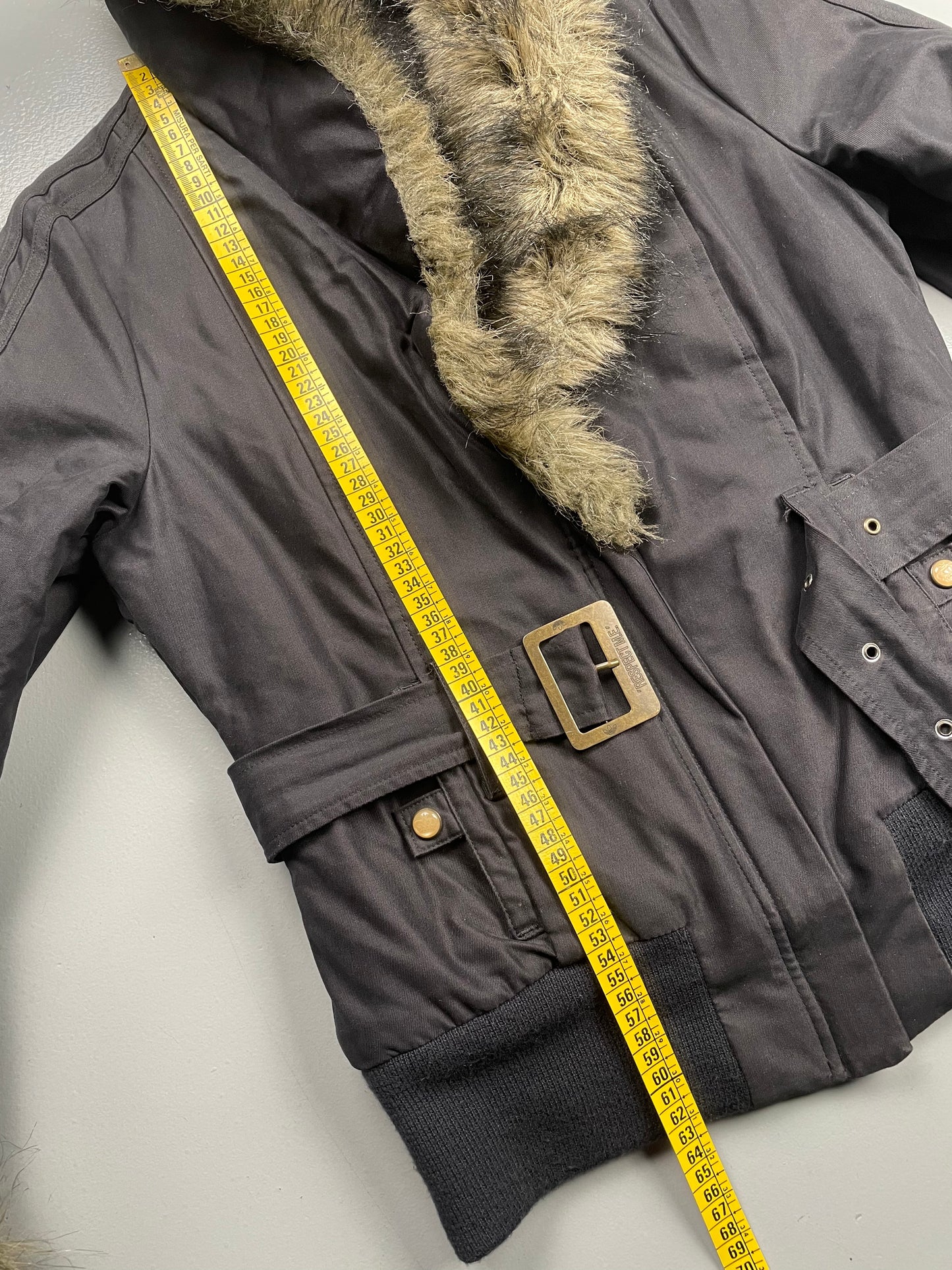 adidas Originals Respect M.E. A/W 2007 jacket with faux fur - size 40