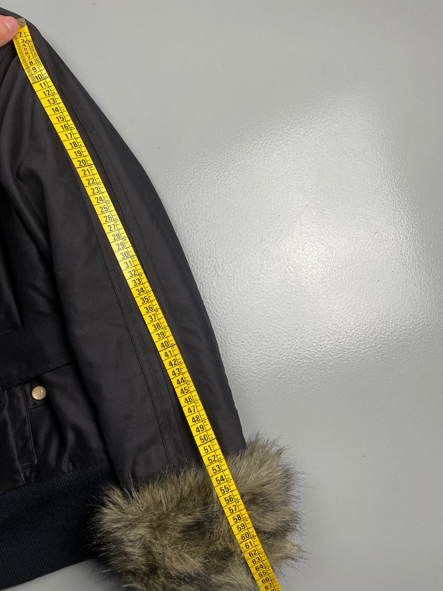 adidas Originals Respect M.E. A/W 2007 jacket with faux fur - size 40